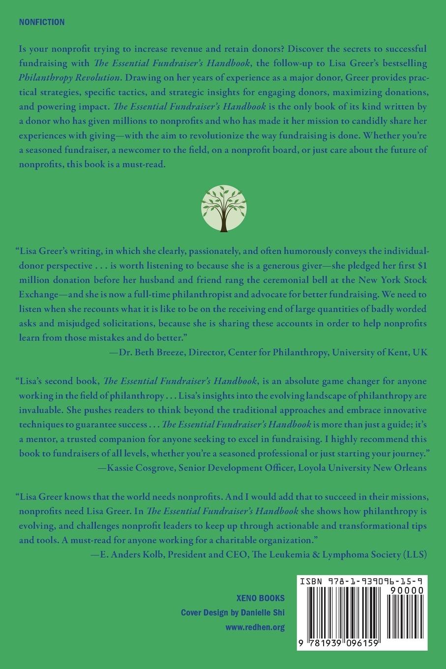 Rückseitencover The Essential Fundraiser's Handbook