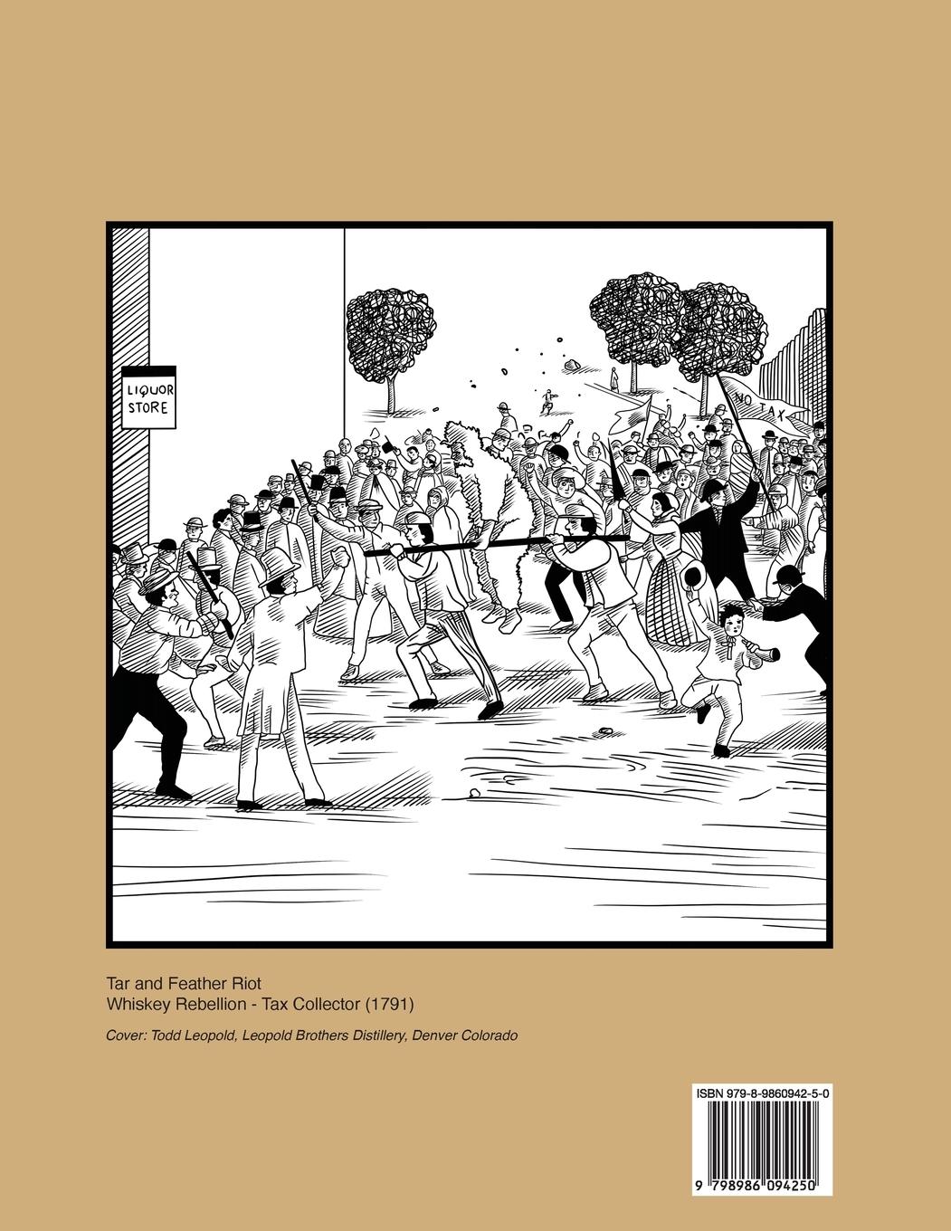 Rückseitencover The American Distilling Institute Coloring Book