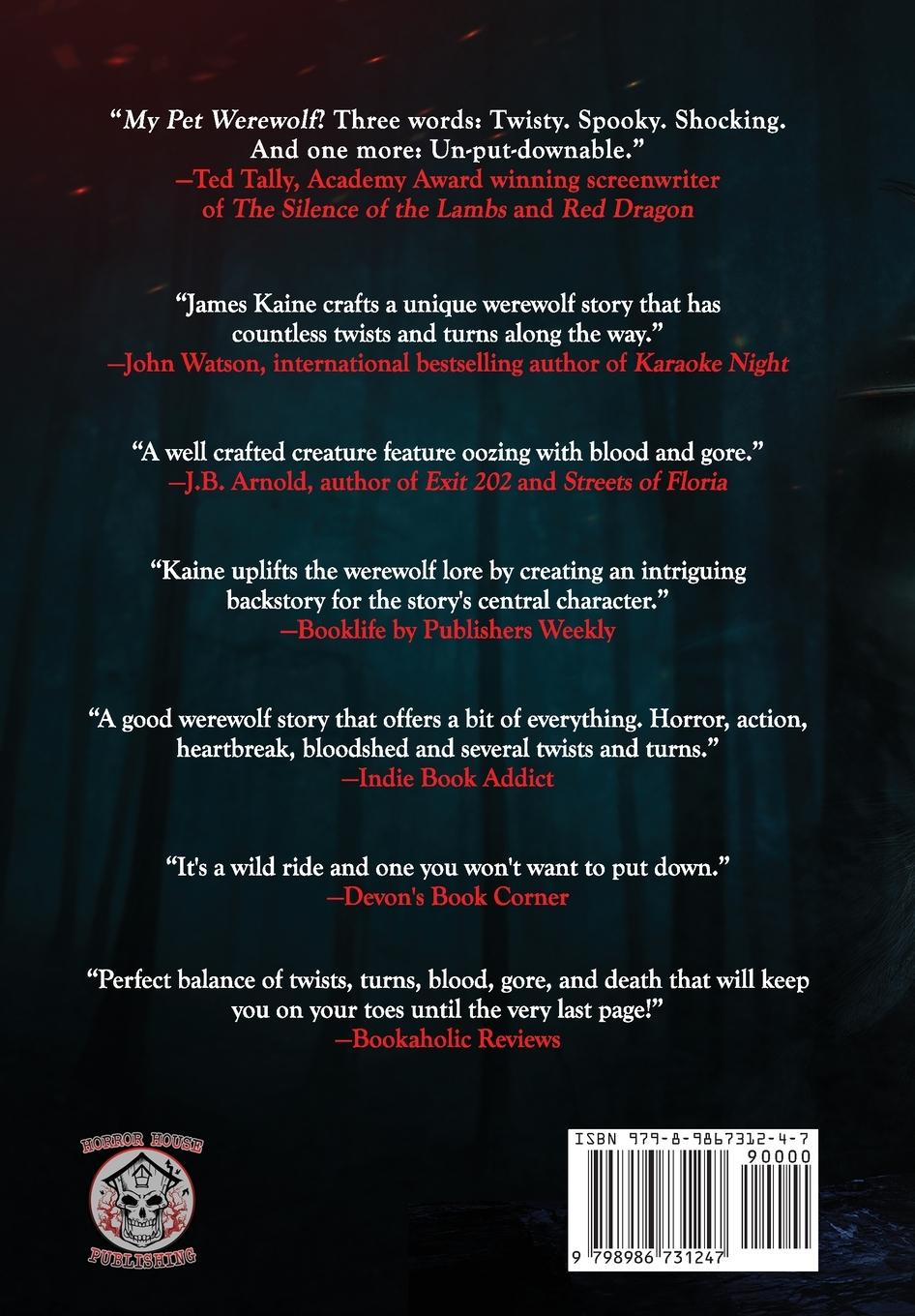 Rückseitencover My Pet Werewolf