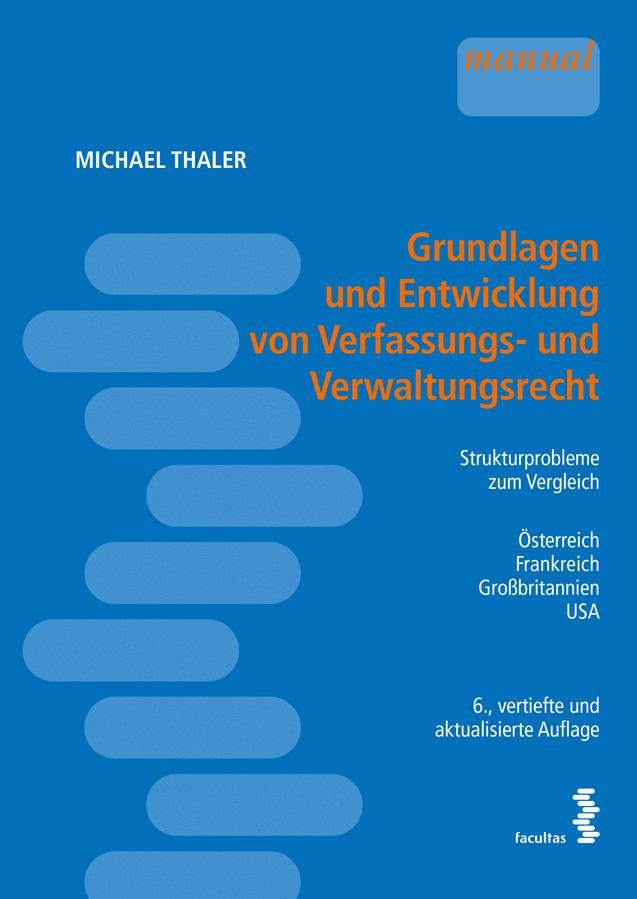 Vorderes Coverbild Grundlagen und Entwicklung von Verfassungs- und Verwaltungsrecht