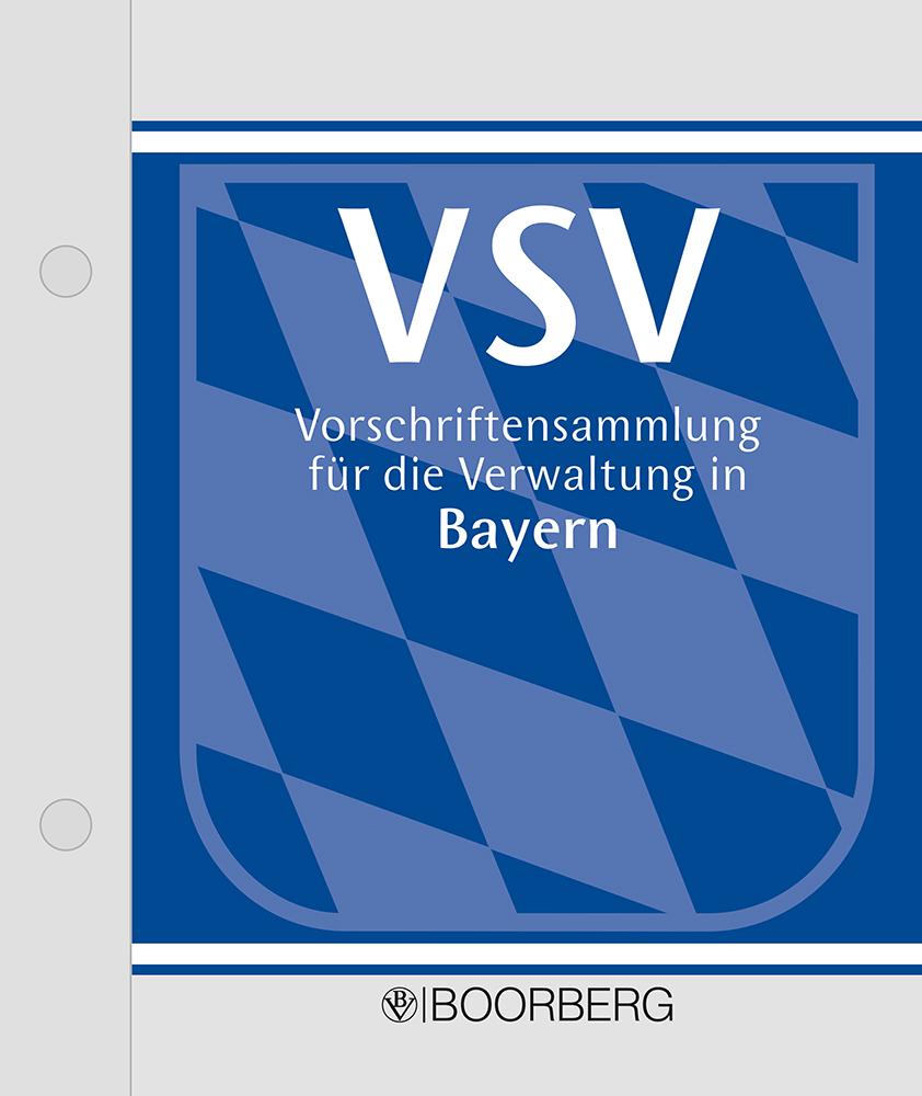 Vorderes Coverbild VSV Bayern Grundwerk / 3 Ordner (Fortsetzung, Mindestlaufzeit 12 Monate)