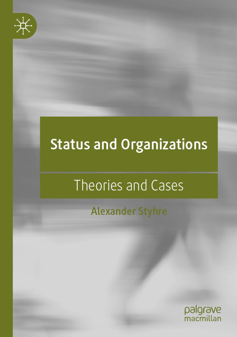 Vorderes Coverbild Status and Organizations