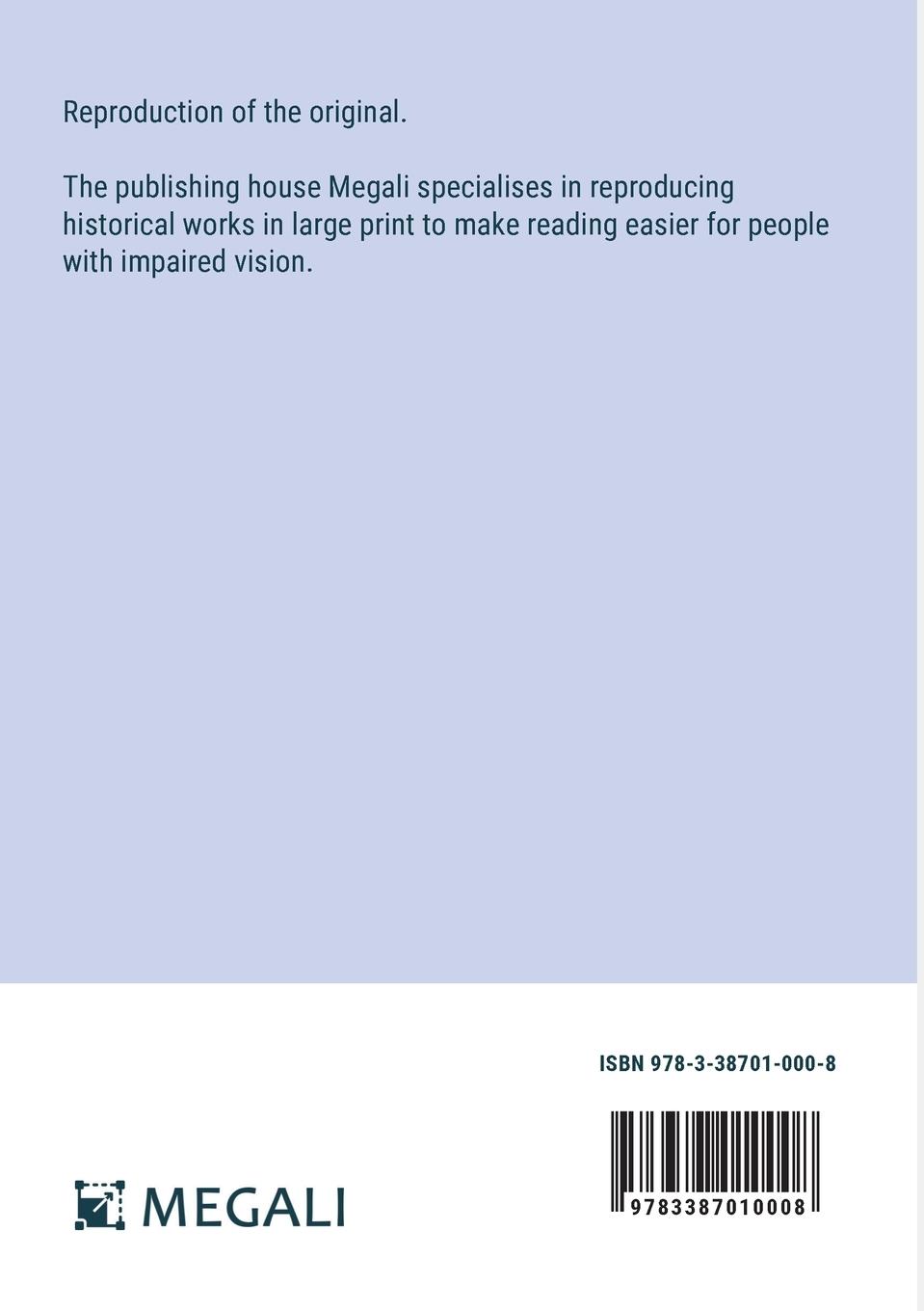 Rückseitencover Reflections on the Decline of Science in England, and on Some of Its Causes