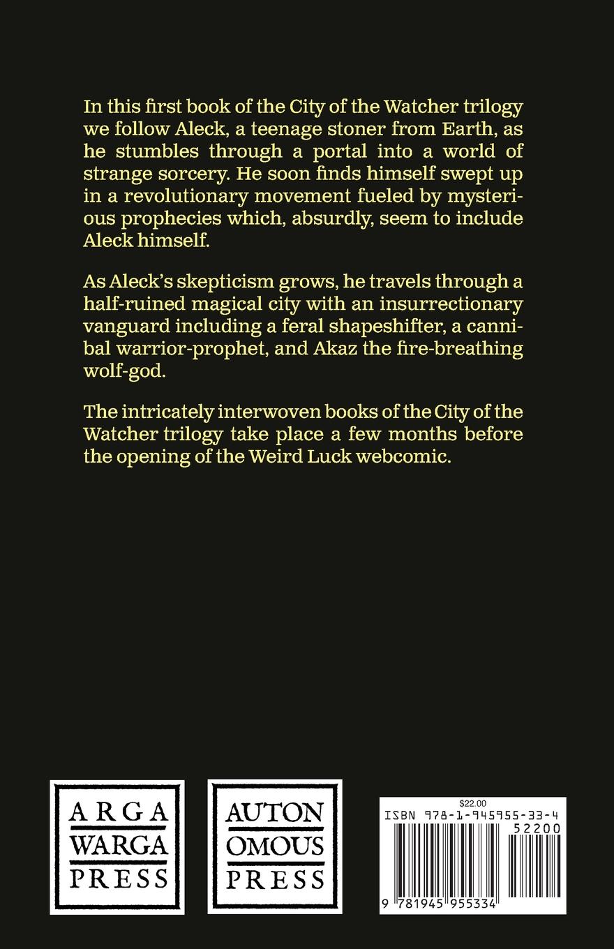 Rückseitencover Weird Luck in the City of the Watcher