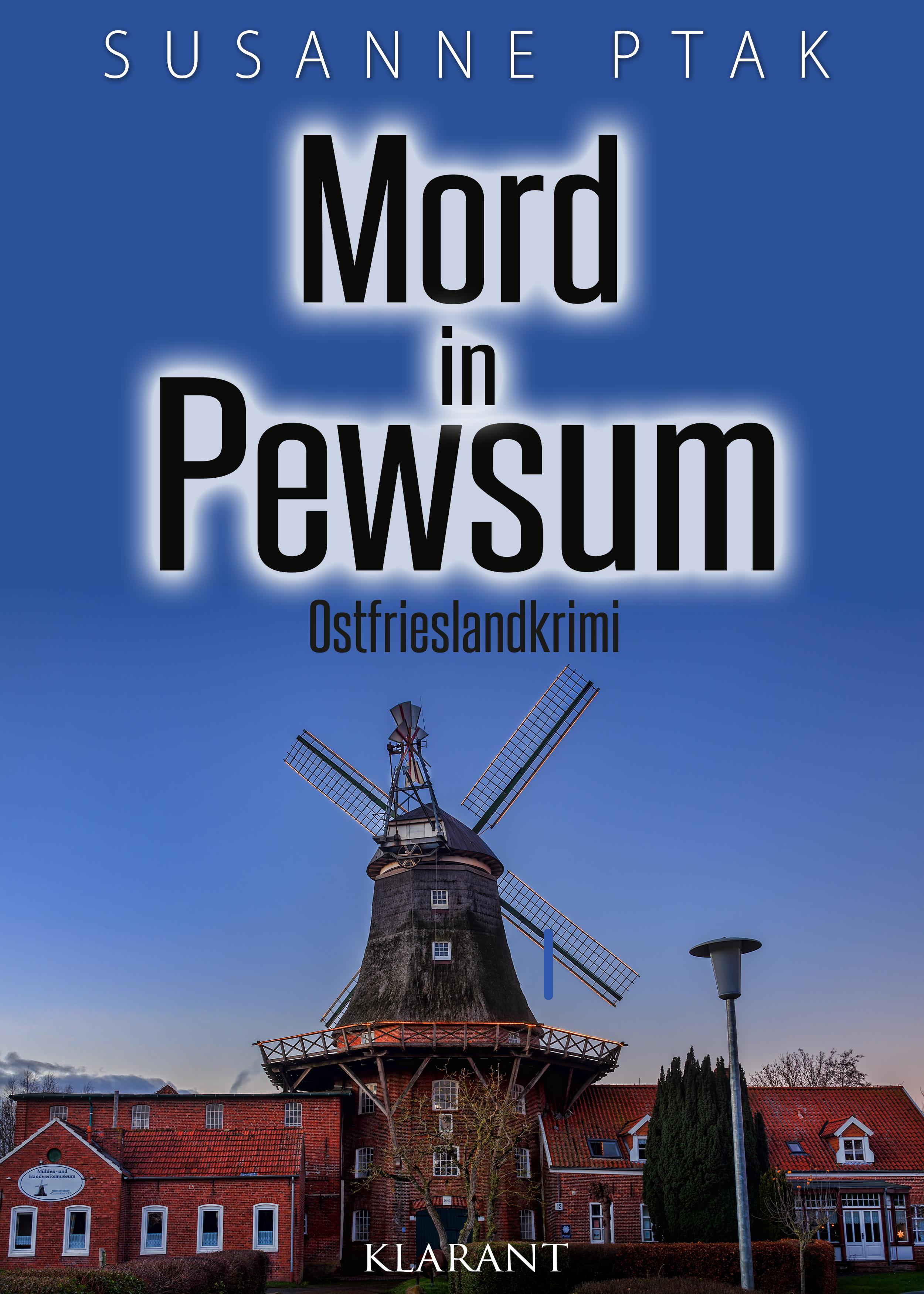 Vorderes Coverbild Mord in Pewsum. Ostfrieslandkrimi