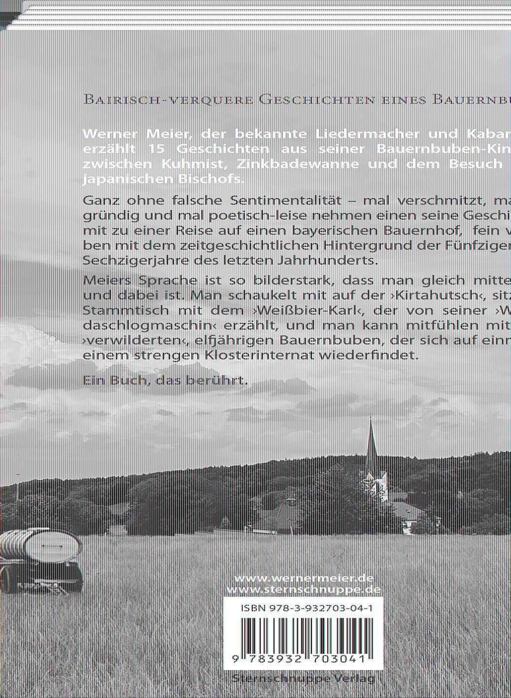 Rückseitencover 7 Küah 8 Kinder 40 Knödel 1 Kanapee