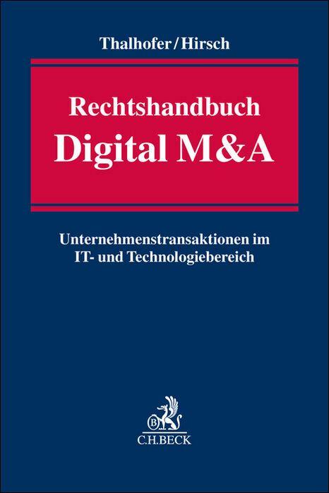 Vorderes Coverbild Rechtshandbuch Digital M&A