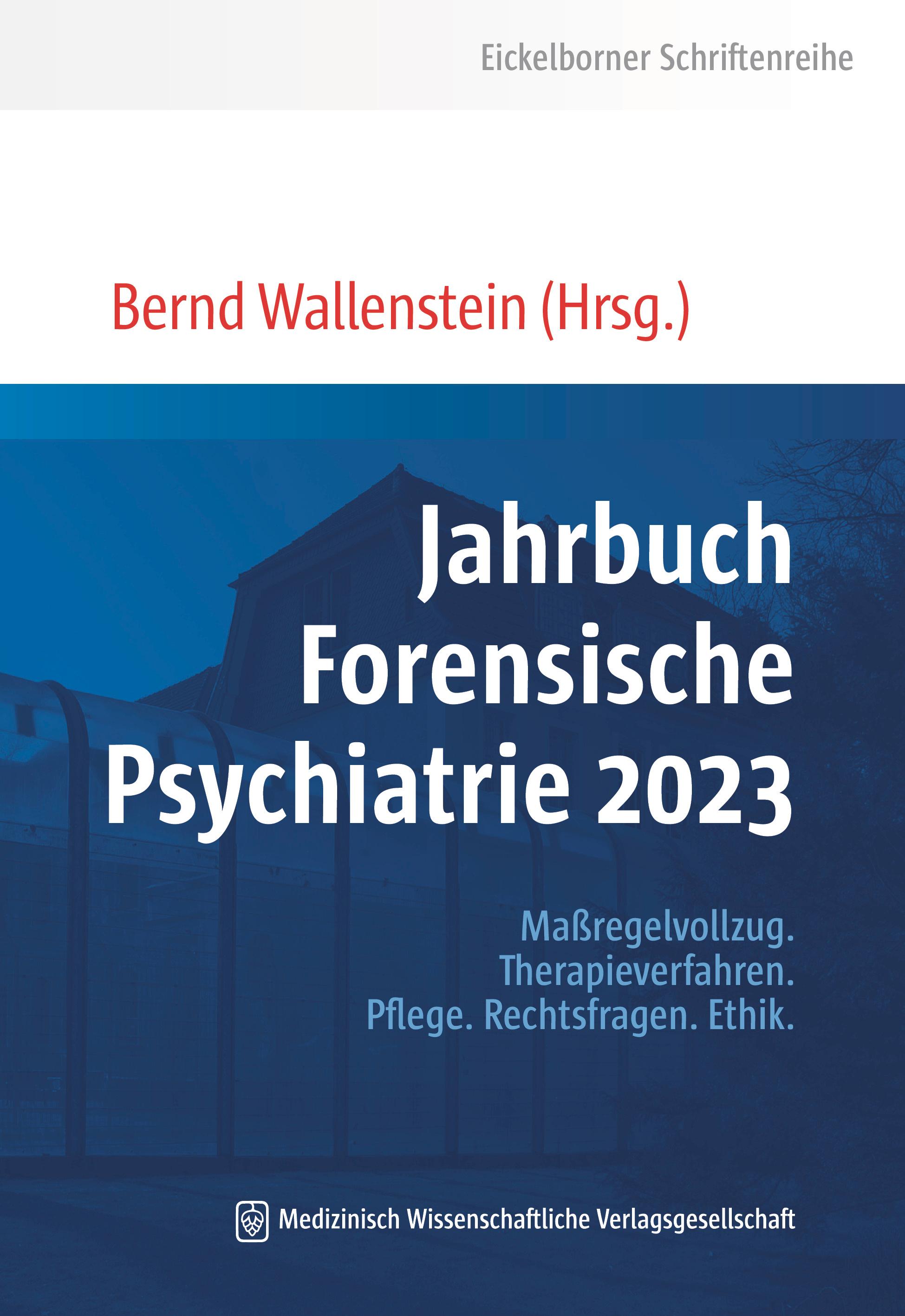 Vorderes Coverbild Jahrbuch Forensische Psychiatrie 2023