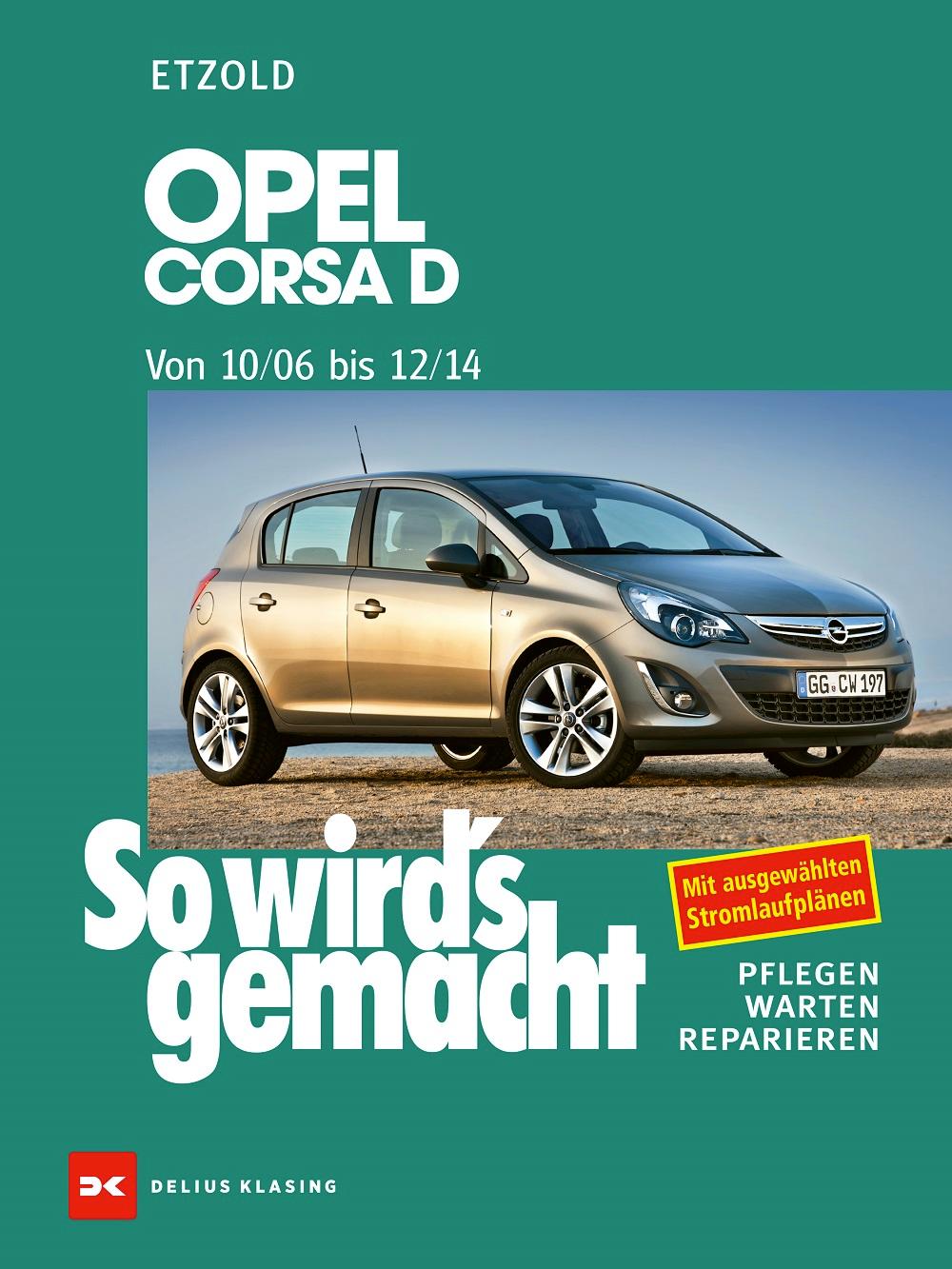 Vorderes Coverbild Opel Corsa D 10/06-12/14