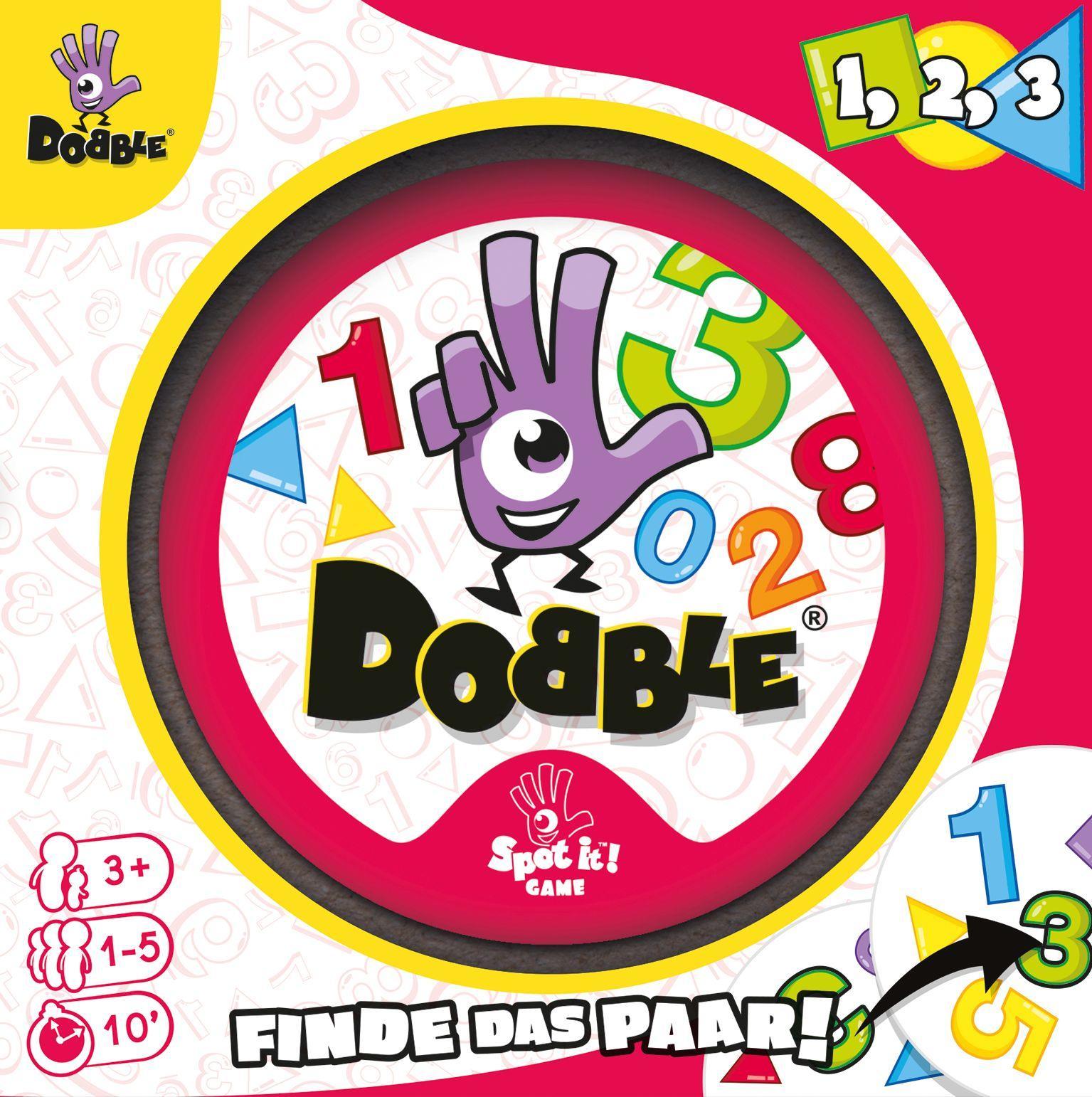 Vorderes Coverbild Dobble 1, 2, 3