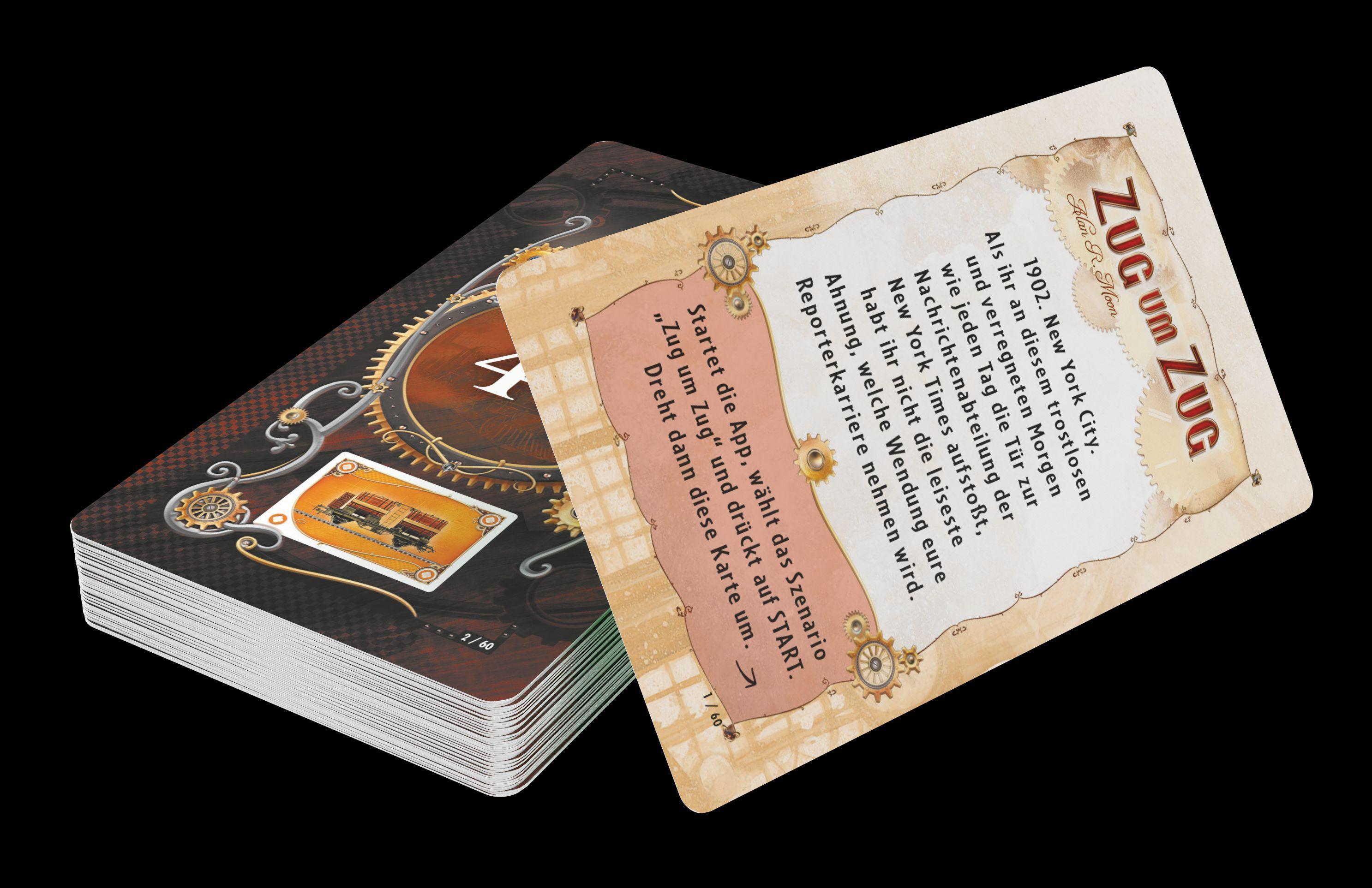 Beispielinhalt (Bild) Unlock! Game Adventures: Zug um Zug