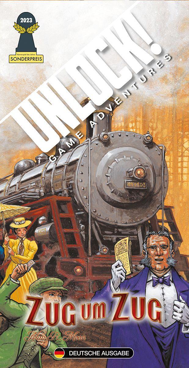 Vorderes Coverbild Unlock! Game Adventures: Zug um Zug