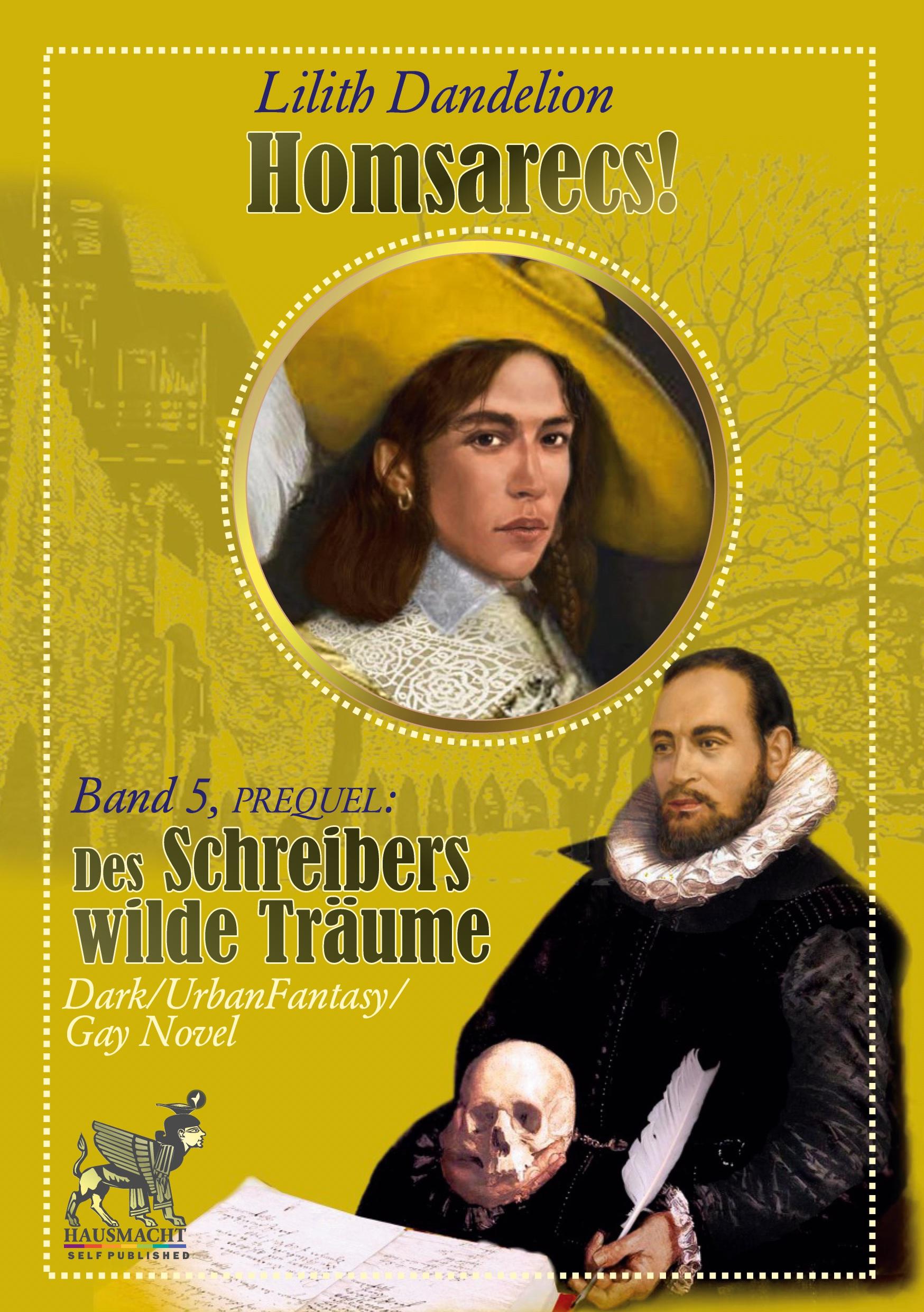 Vorderes Coverbild Des Schreibers wilde Träume
