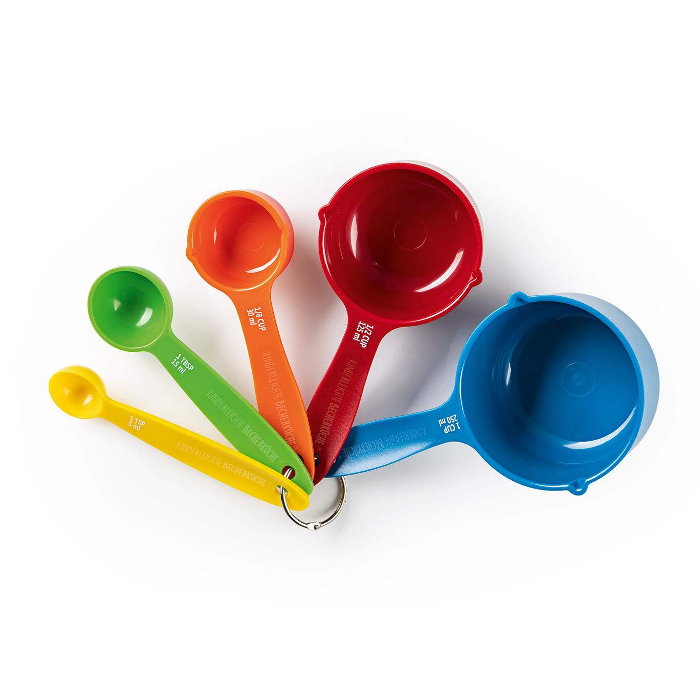 Beispielinhalt (Bild) Messbecher-Set Kinderleichte Becherküche