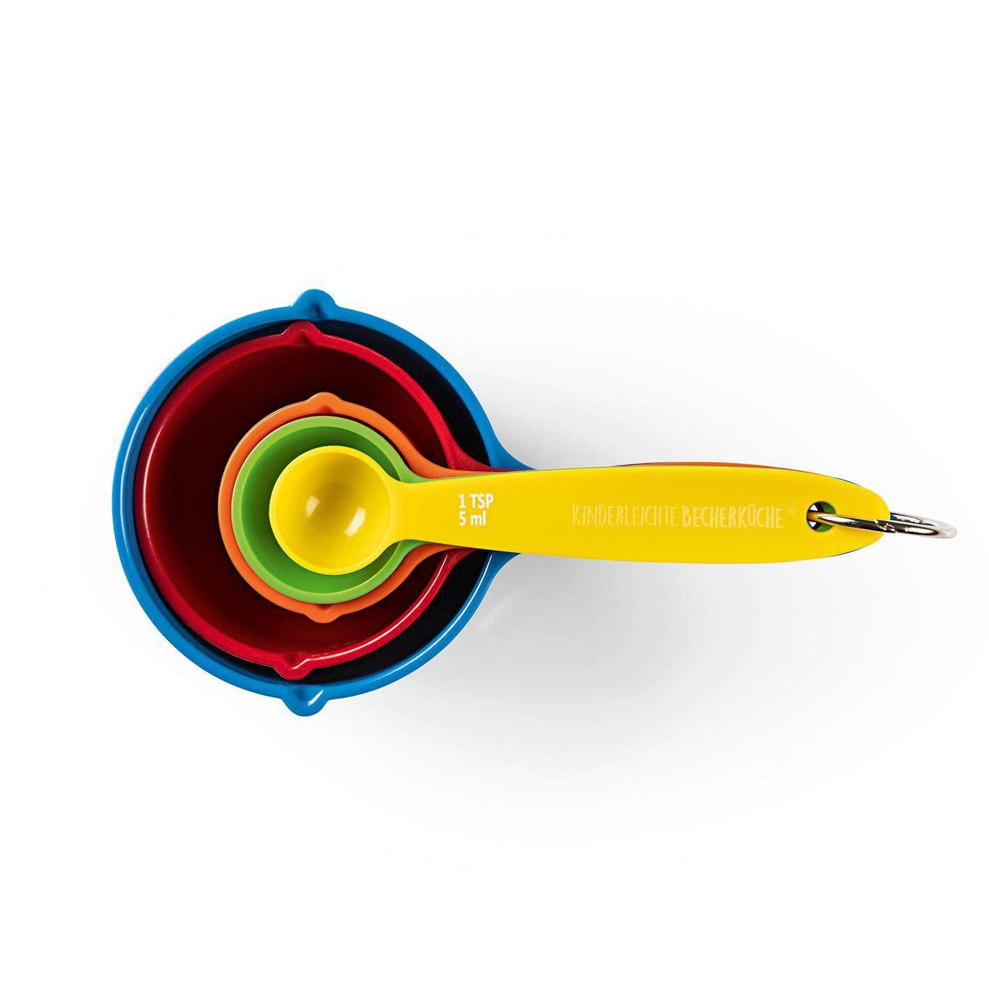 Beispielinhalt (Bild) Messbecher-Set Kinderleichte Becherküche