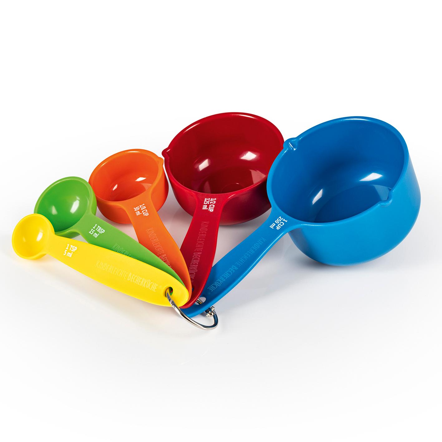 Beispielinhalt (Bild) Messbecher-Set Kinderleichte Becherküche