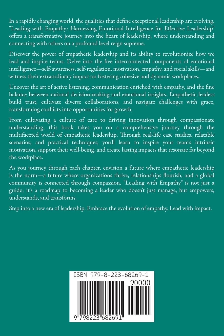 Rückseitencover Leading with Empathy