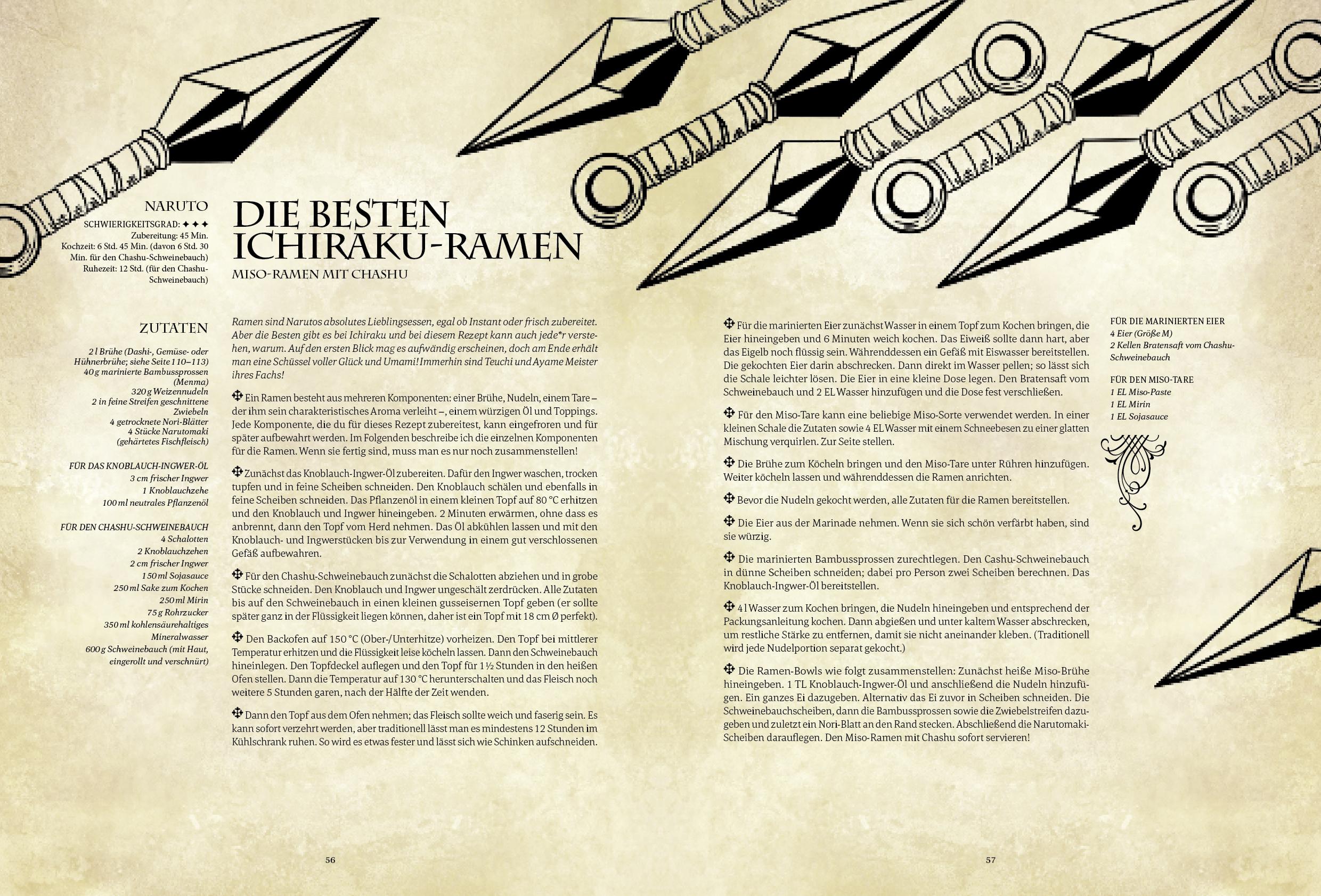 Beispielinhalt (Bild) Oishii! - Das Anime-Kochbuch