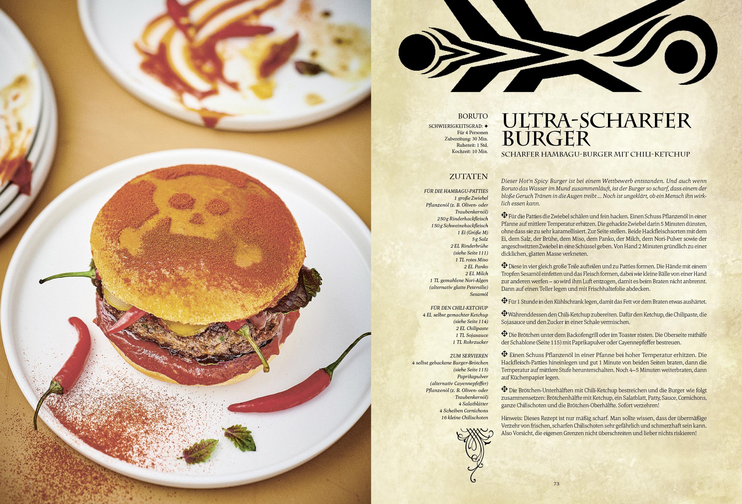 Beispielinhalt (Bild) Oishii! - Das Anime-Kochbuch