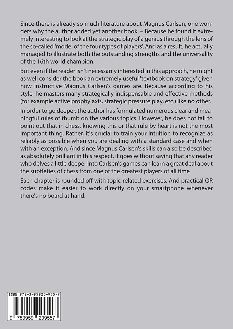 Rückseitencover Magnus Carlsen - The Chess DNA of a Genius