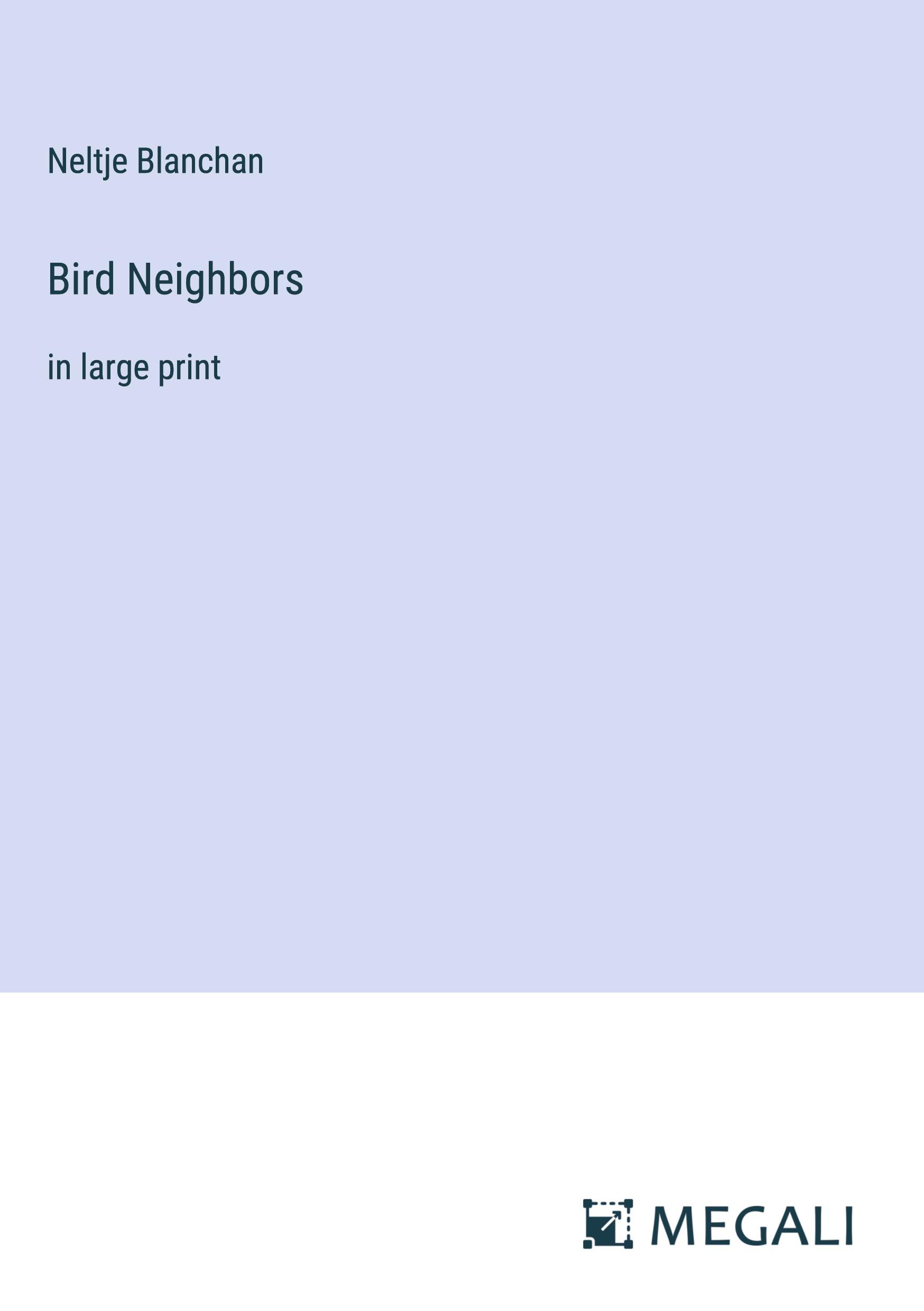 Vorderes Coverbild Bird Neighbors
