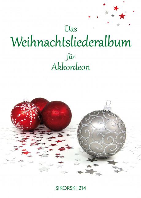 Vorderes Coverbild Das Weihnachtsliederalbum für Akkordeon