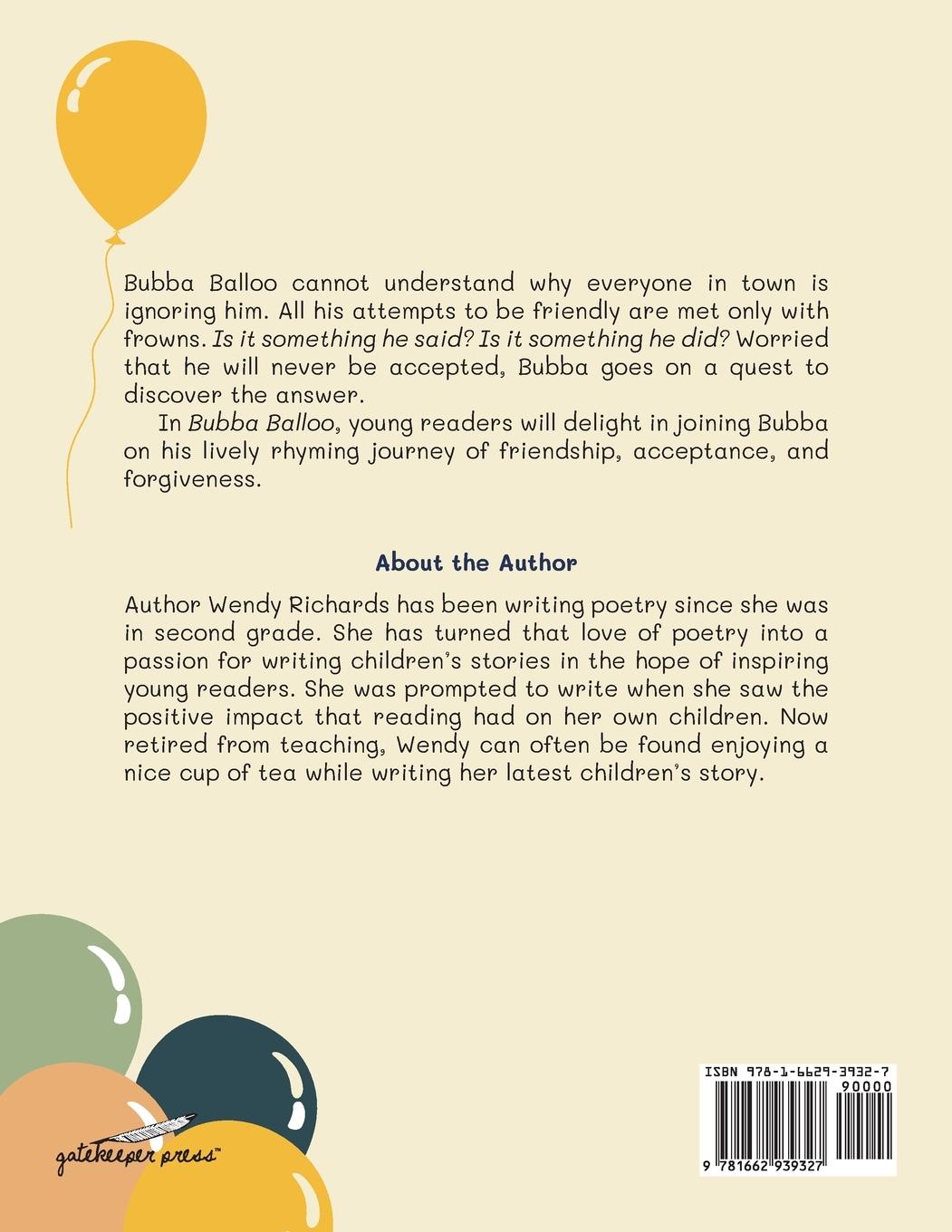 Rückseitencover Bubba Balloo