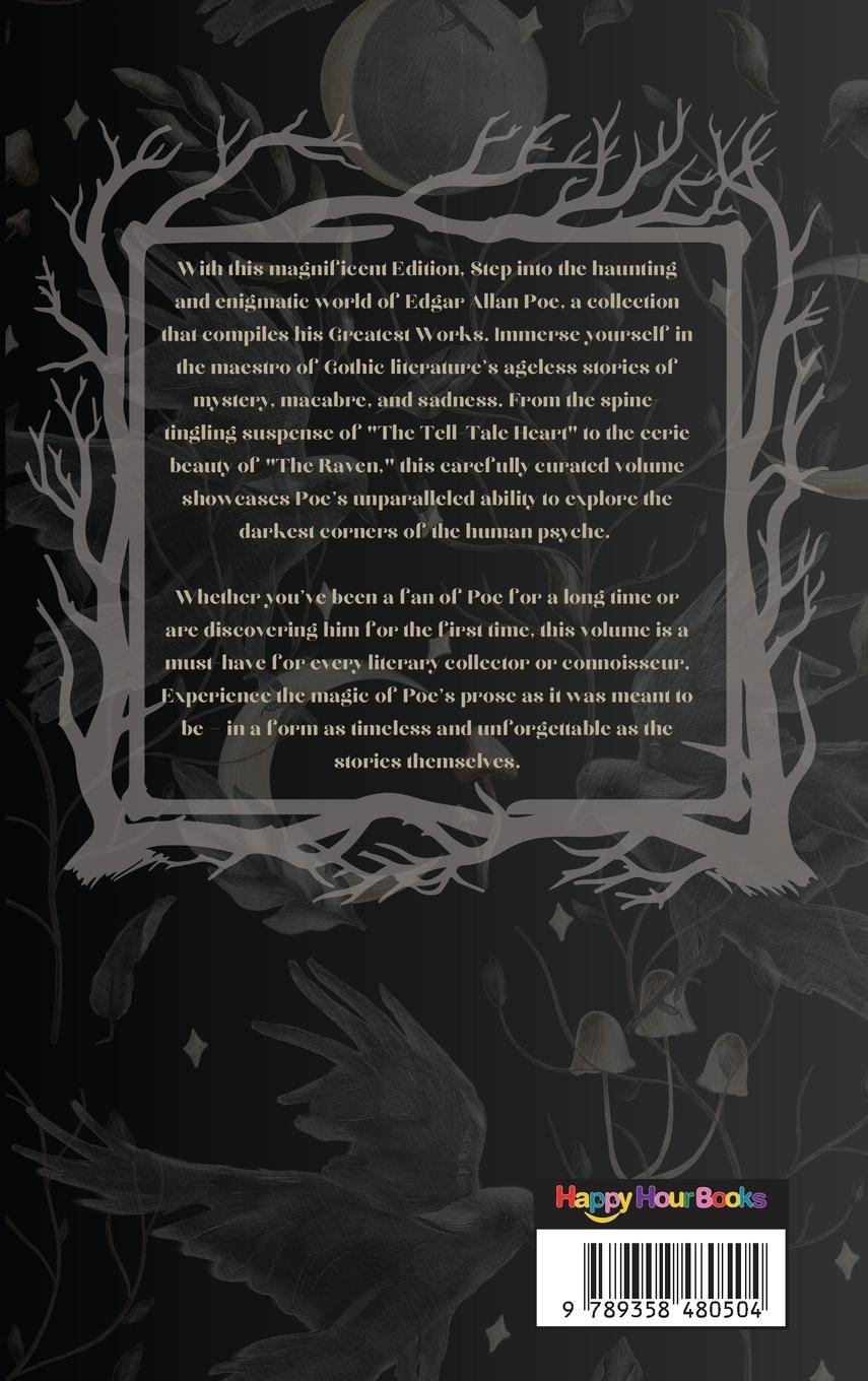 Rückseitencover Greatest Works of Edgar Allan Poe (Deluxe Hardbound Edition)