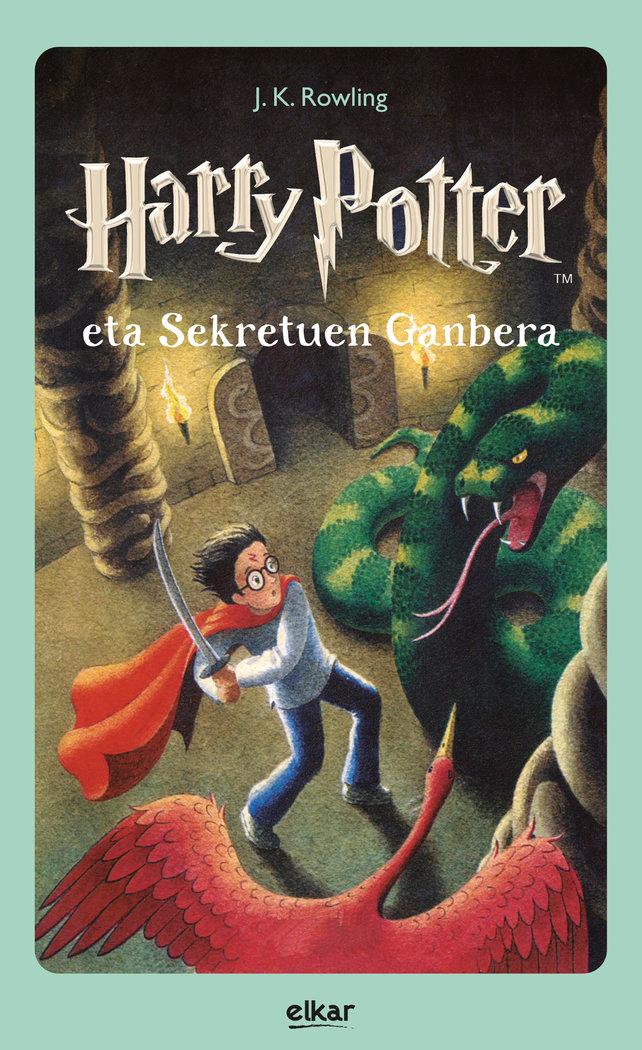 Vorderes Coverbild Harry Potter Eta Sekretuen Ganbera