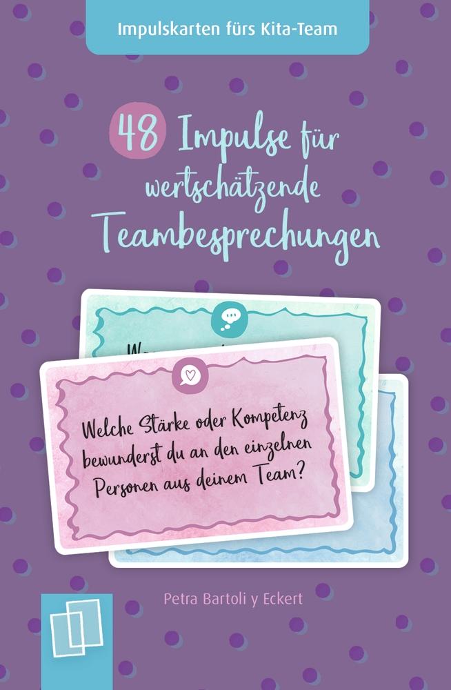 Vorderes Coverbild 48 Impulse für wertschätzende Teambesprechungen
