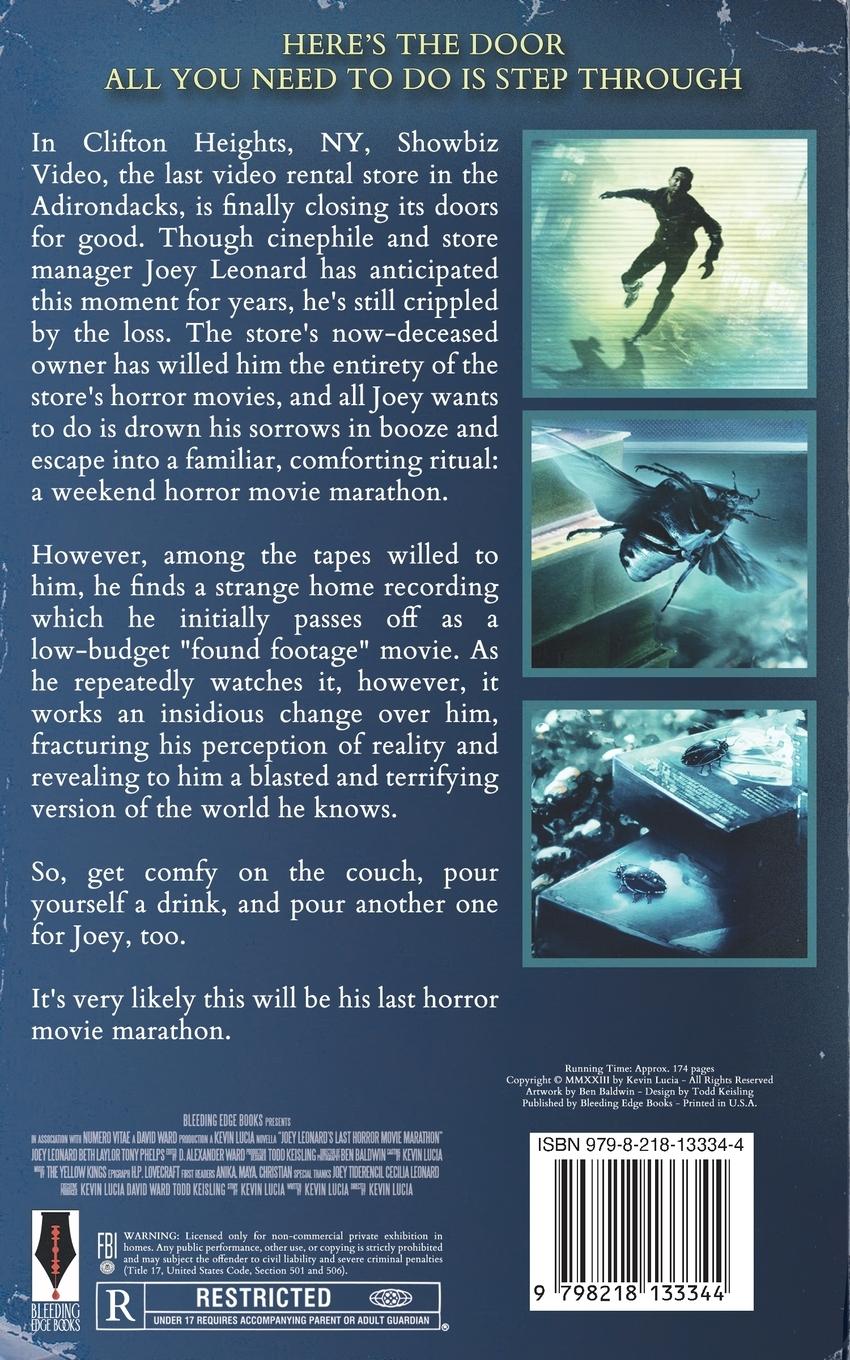 Rückseitencover Joey Leonard's Last Horror Movie Marathon