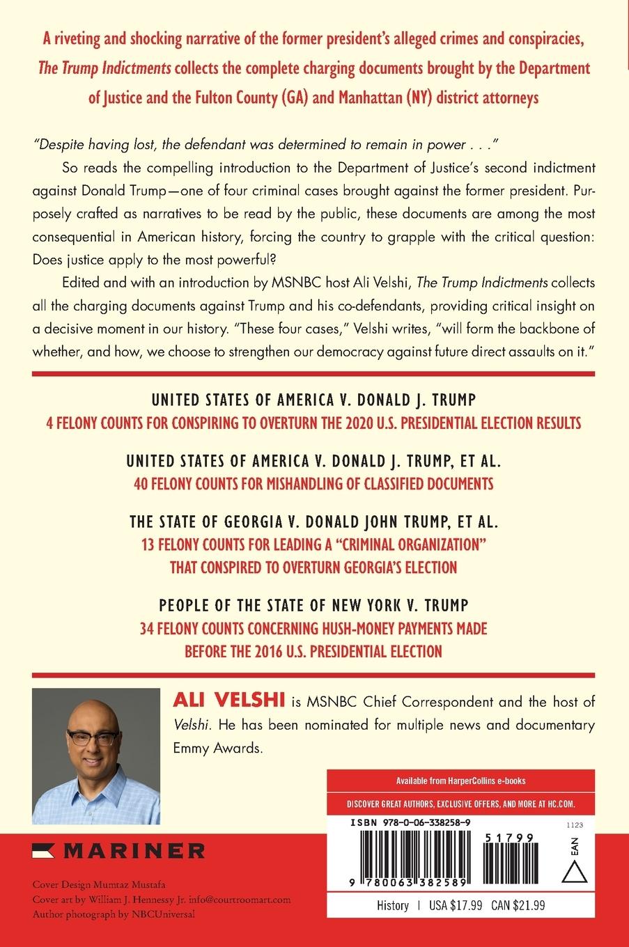 Rückseitencover The Trump Indictments