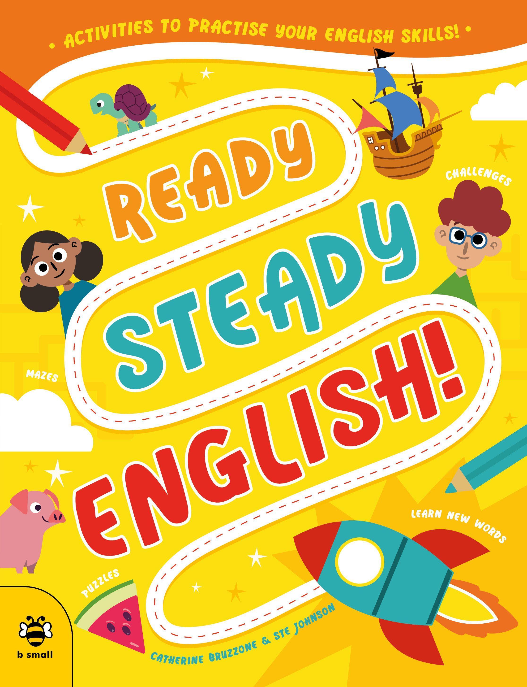 Vorderes Coverbild Ready Steady English
