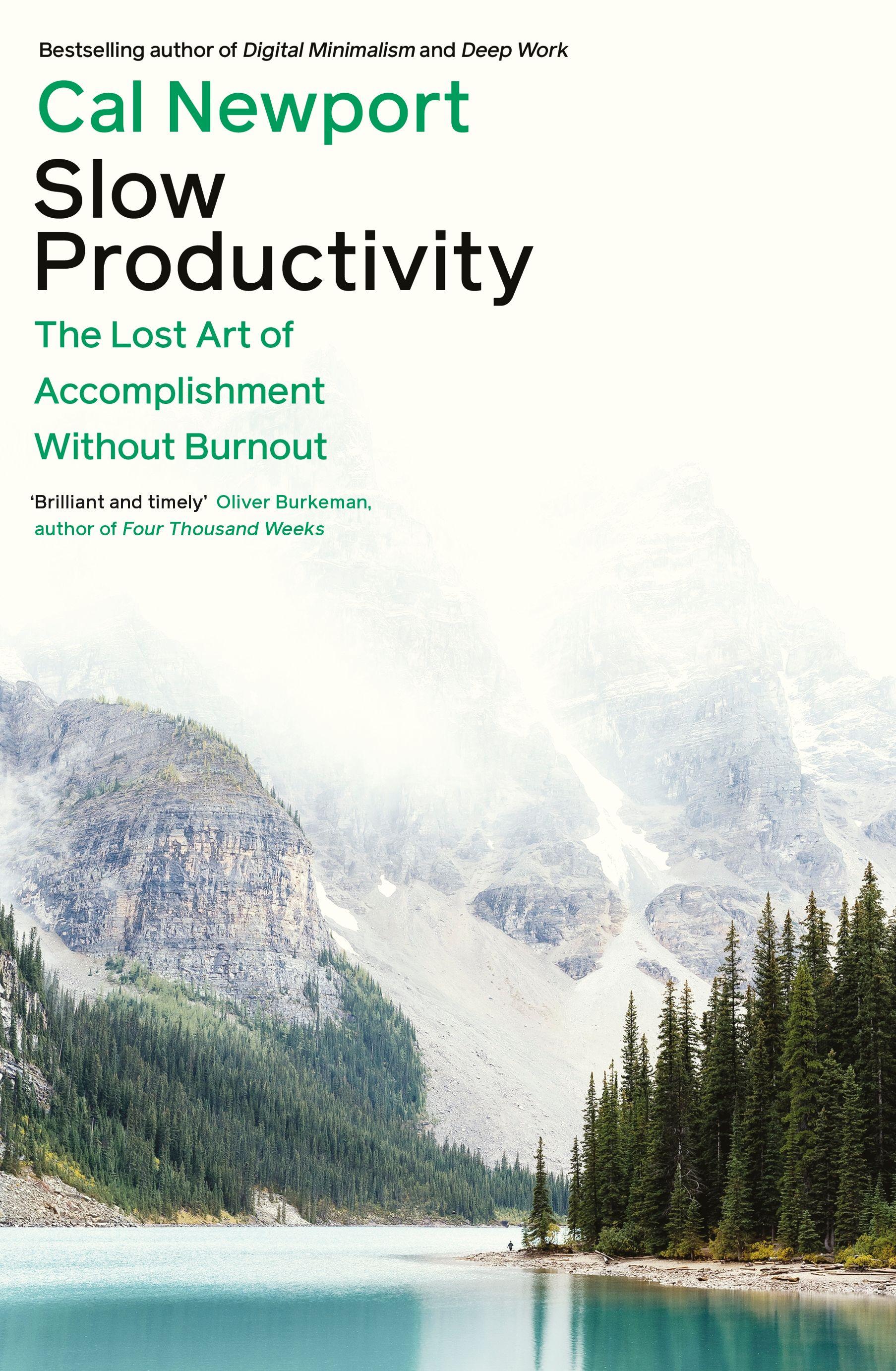 Vorderes Coverbild Slow Productivity