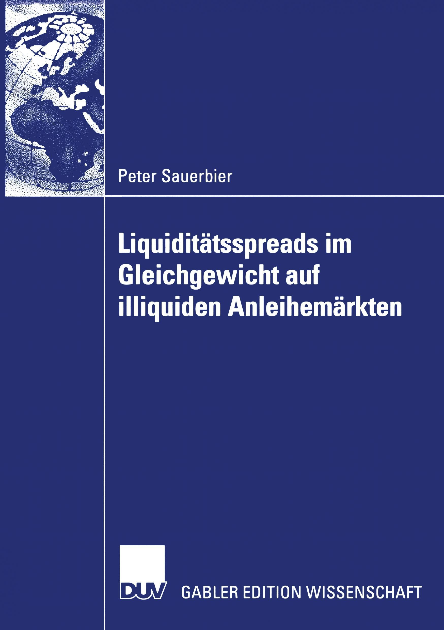 Vorderes Coverbild Liquiditätsspreads im Gleichgewicht auf illiquiden Anleihemärkten