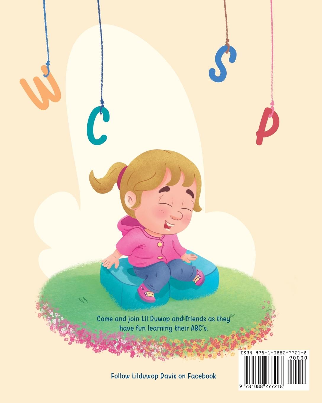 Rückseitencover Learn Your ABC's with Lil Duwop and Friends Coloring Book