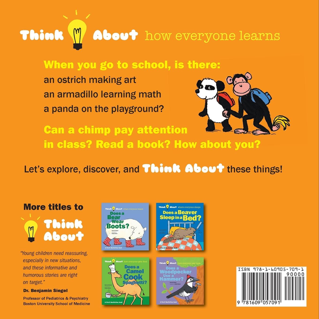 Rückseitencover Does a Panda Go To School?