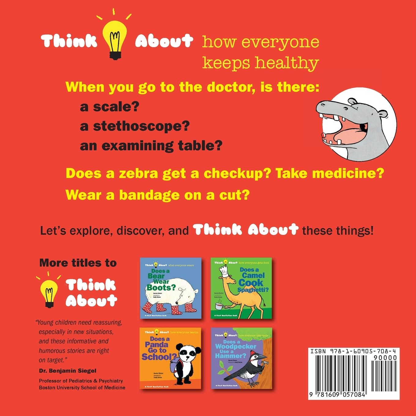 Rückseitencover Does a Hippo Go to the Doctor?