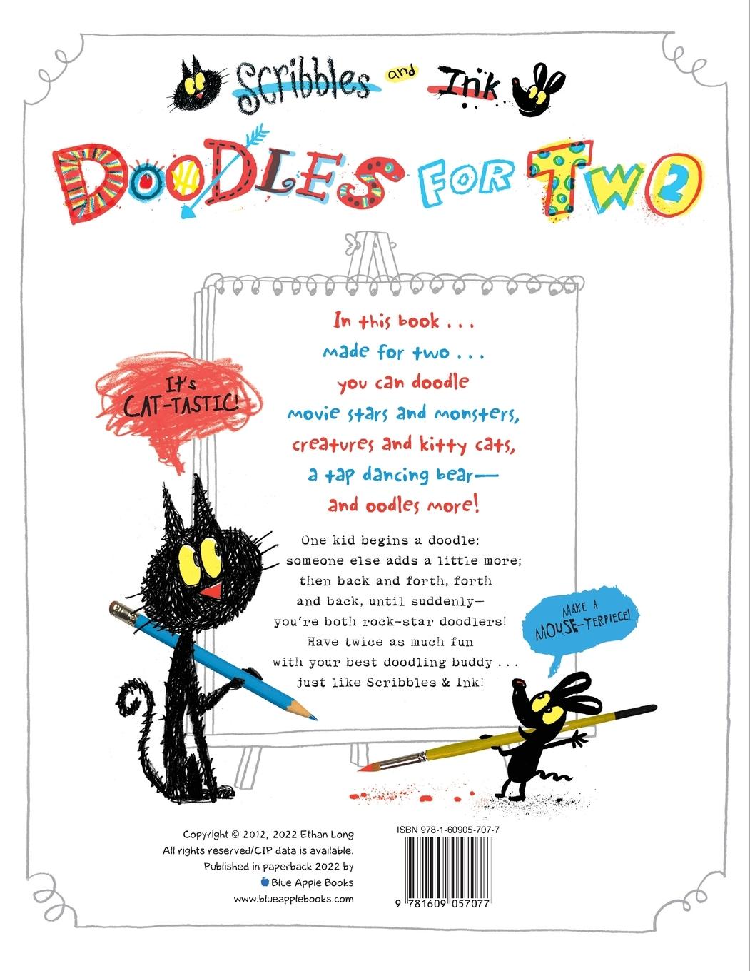 Rückseitencover Scribbles and Ink Doodles for Two