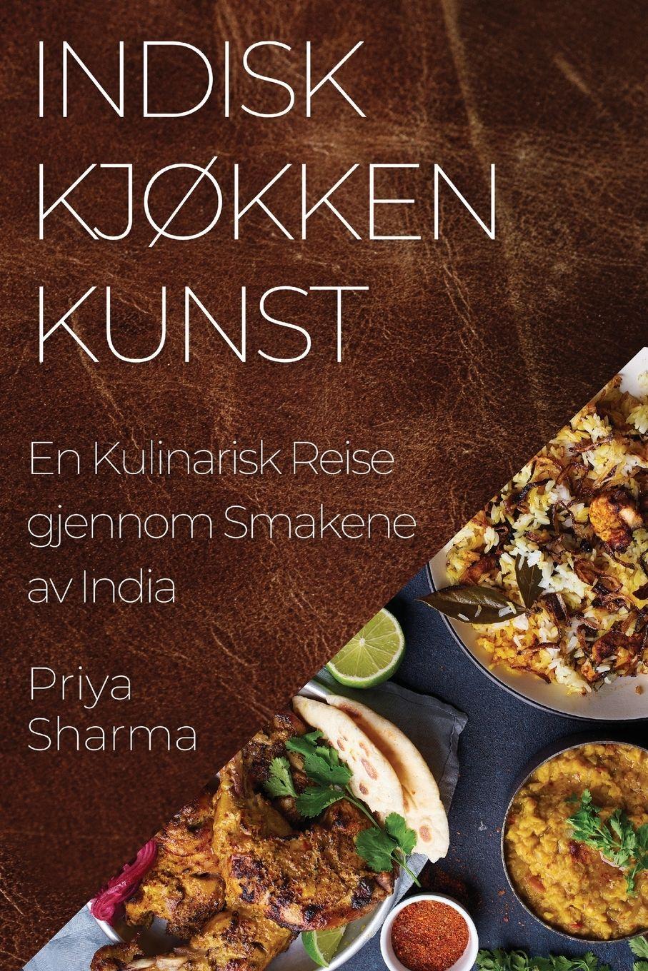 Vorderes Coverbild Indisk Kjøkken Kunst