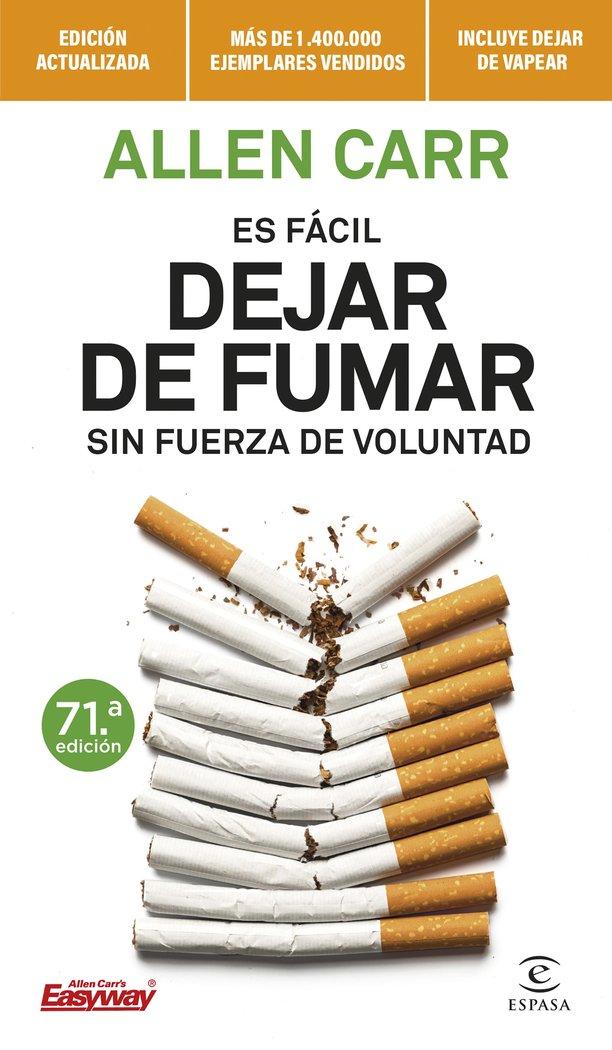 Vorderes Coverbild Es fácil dejar de fumar sin fuerza de voluntad