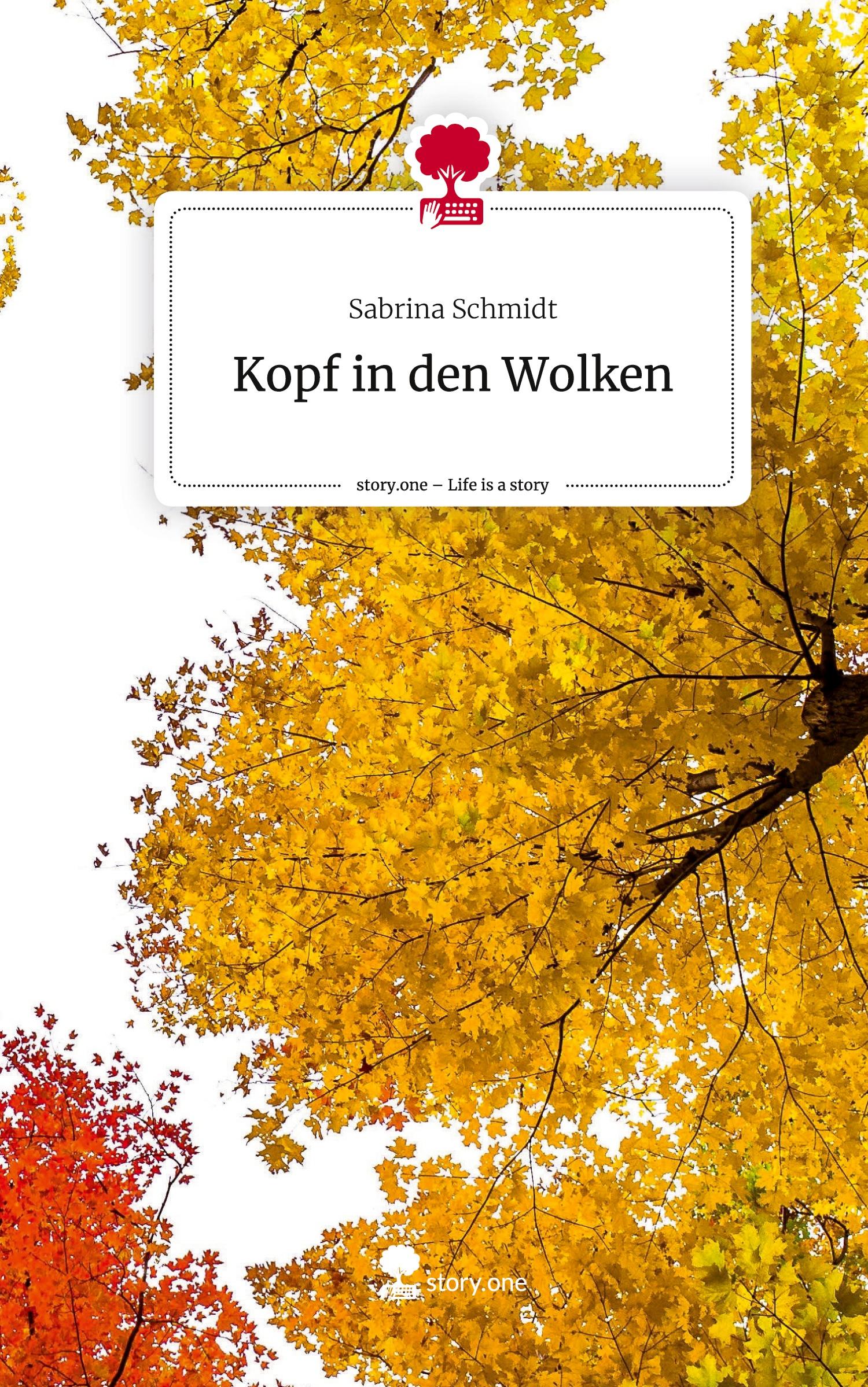 Vorderes Coverbild Kopf in den Wolken. Life is a Story - story.one