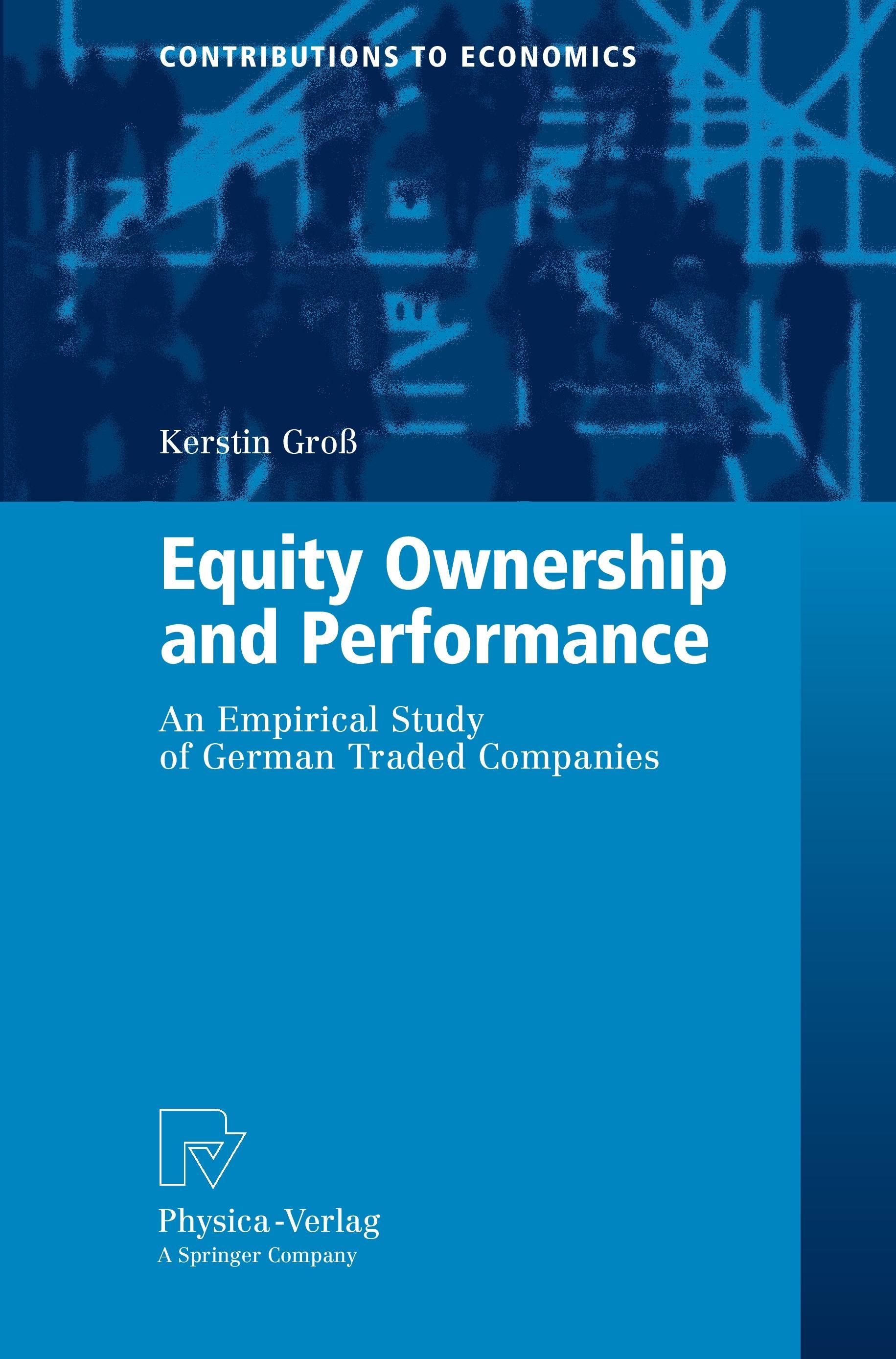 Vorderes Coverbild Equity Ownership and Performance