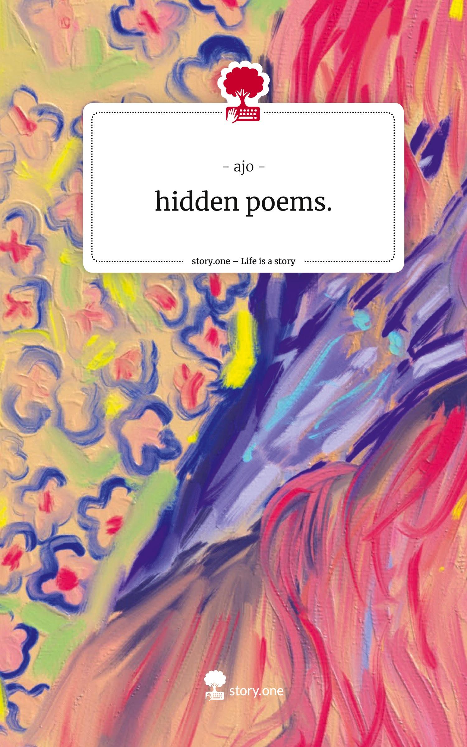 Vorderes Coverbild hidden poems.. Life is a Story - story.one