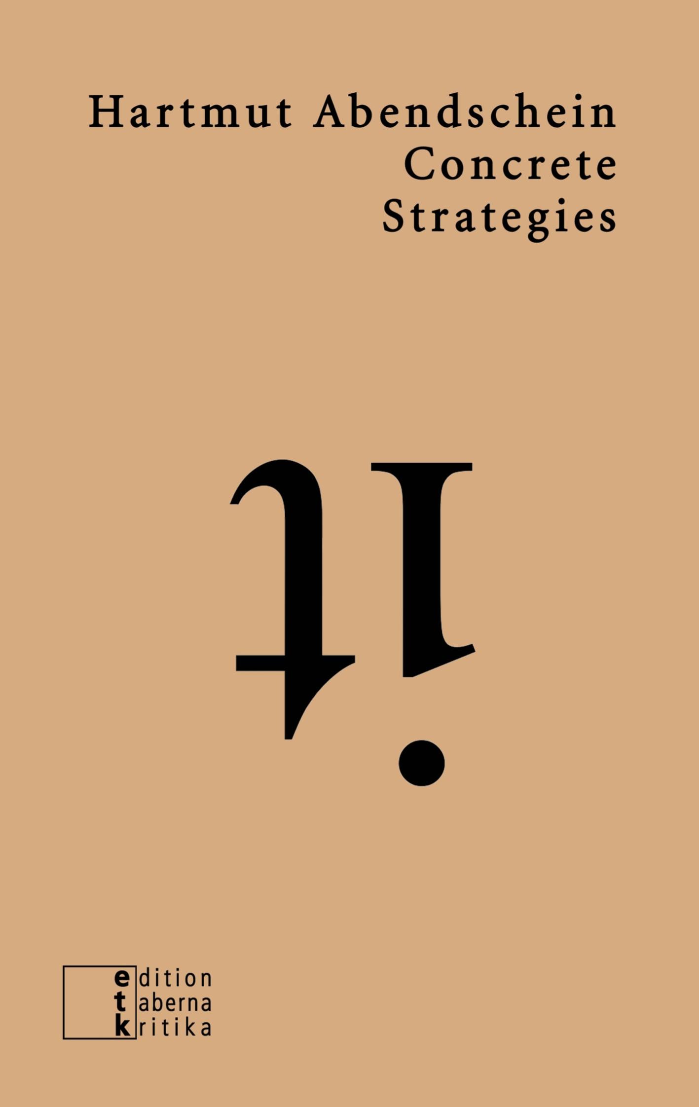 Vorderes Coverbild Concrete Strategies
