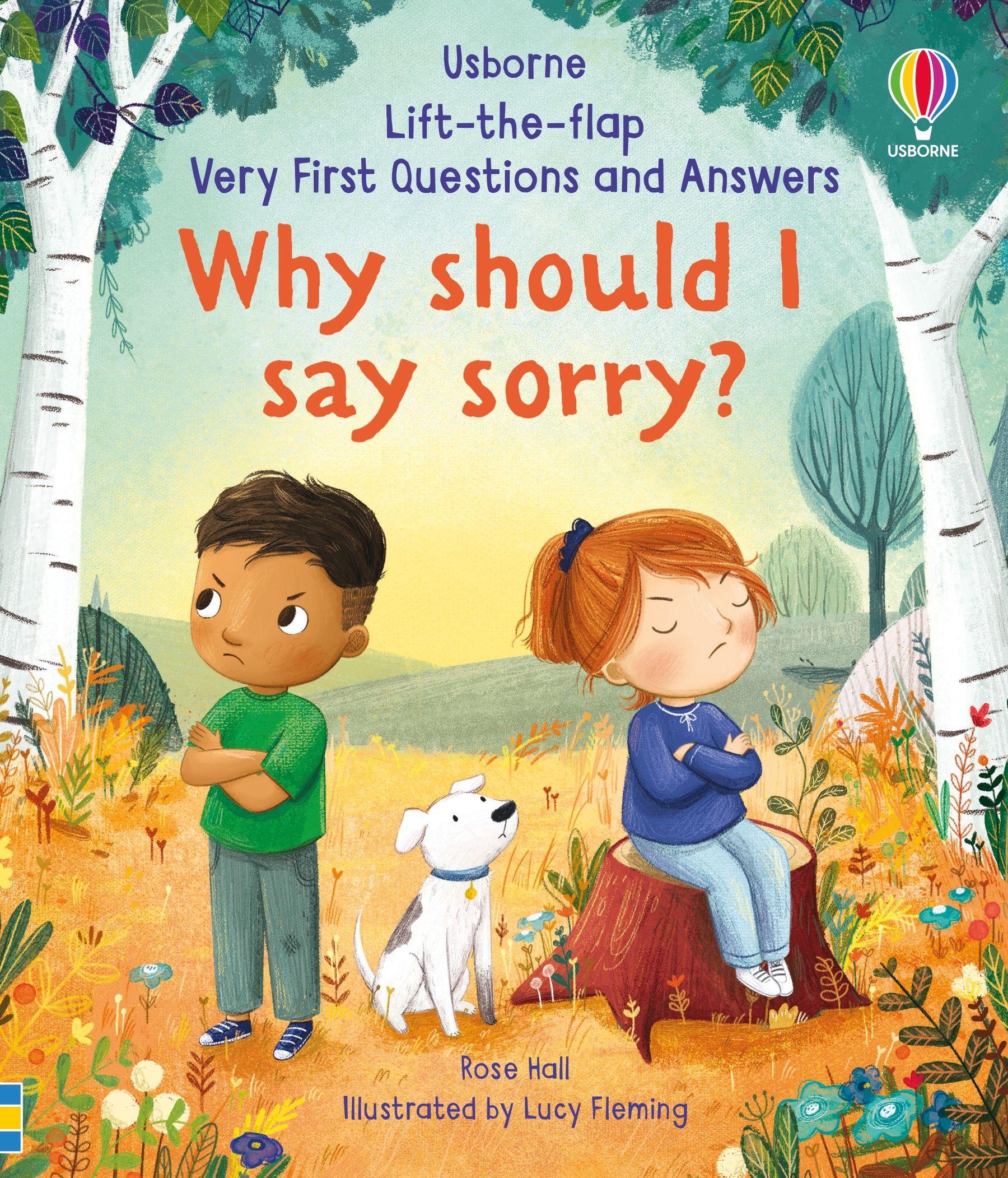 Vorderes Coverbild Very First Questions & Answers: Why should I say sorry?