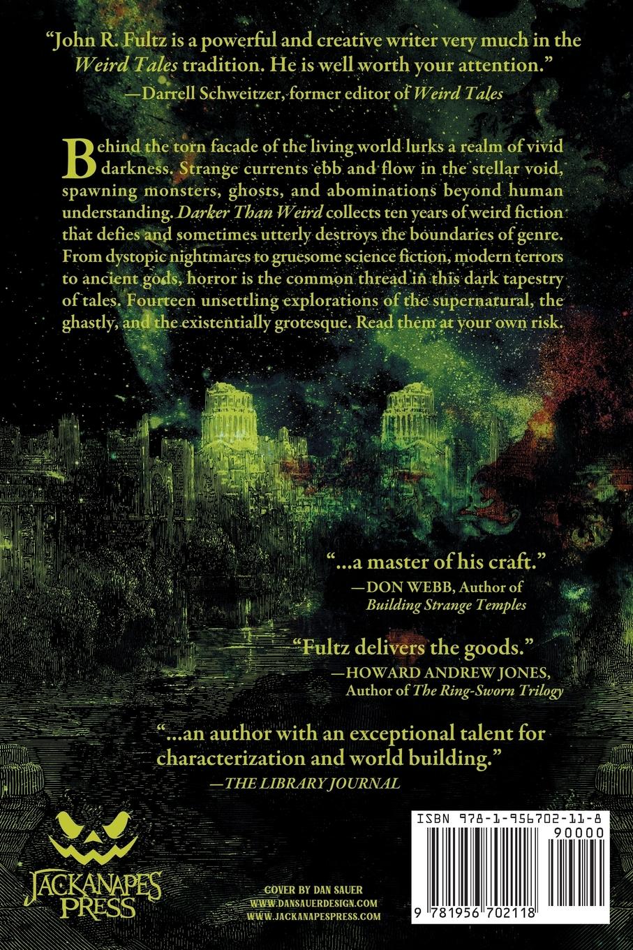 Rückseitencover Darker Than Weird