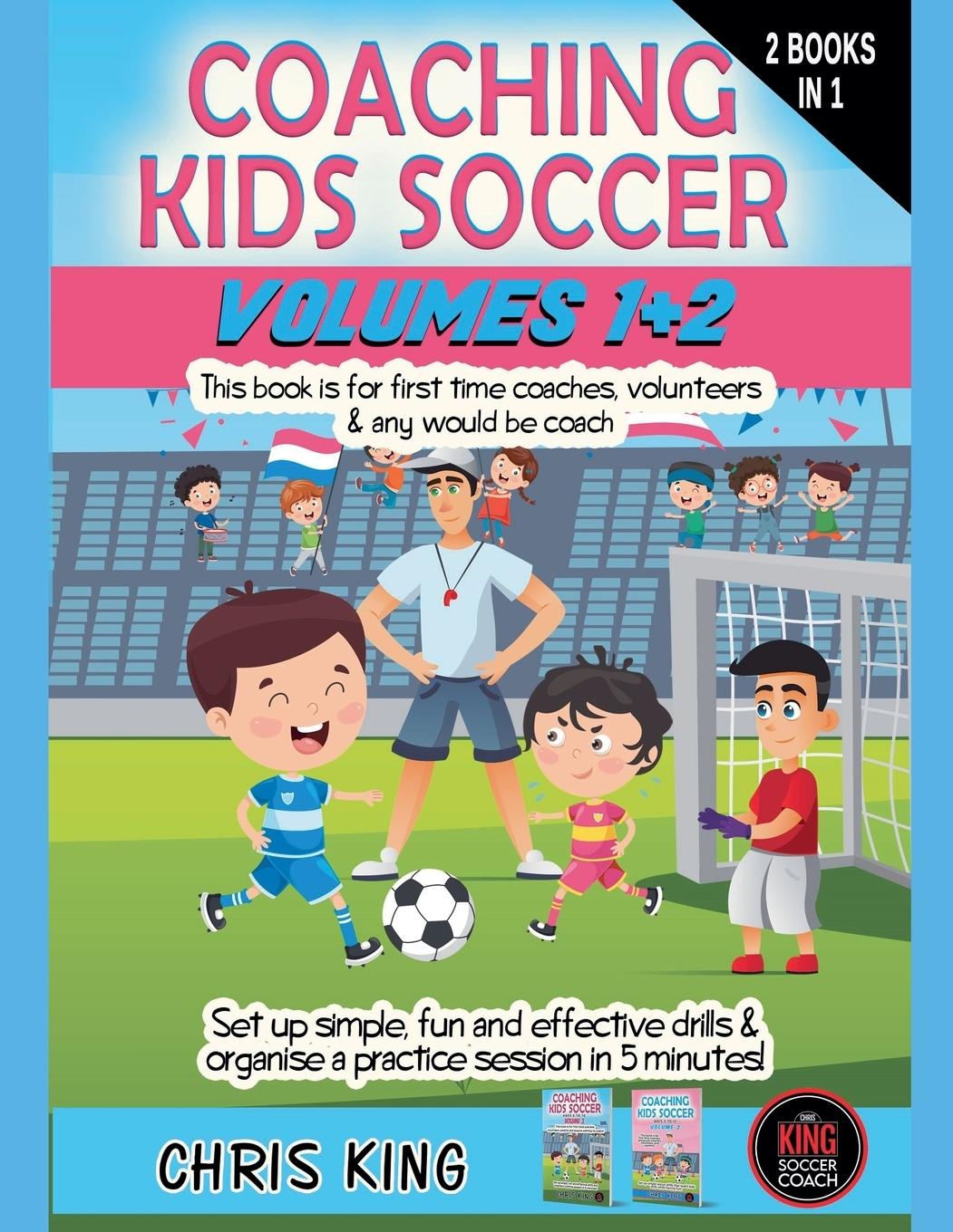 Vorderes Coverbild Coaching Kids Soccer - Volumes 1 & 2