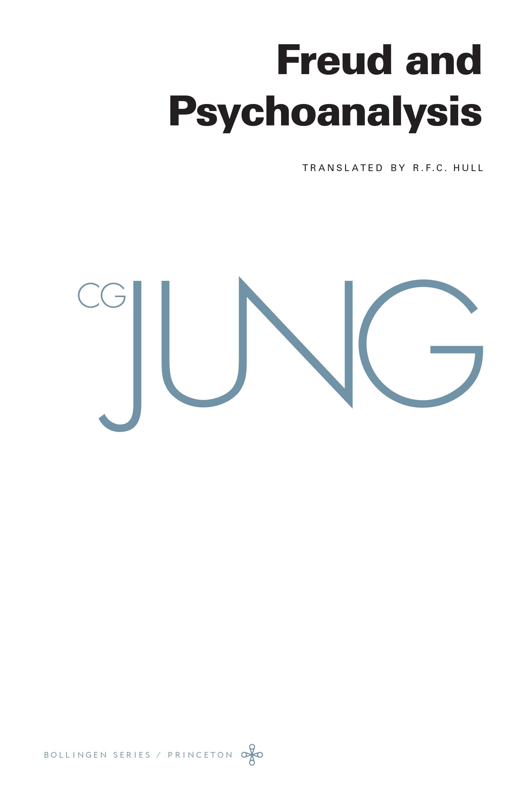 Vorderes Coverbild Collected Works of C. G. Jung, Volume 4
