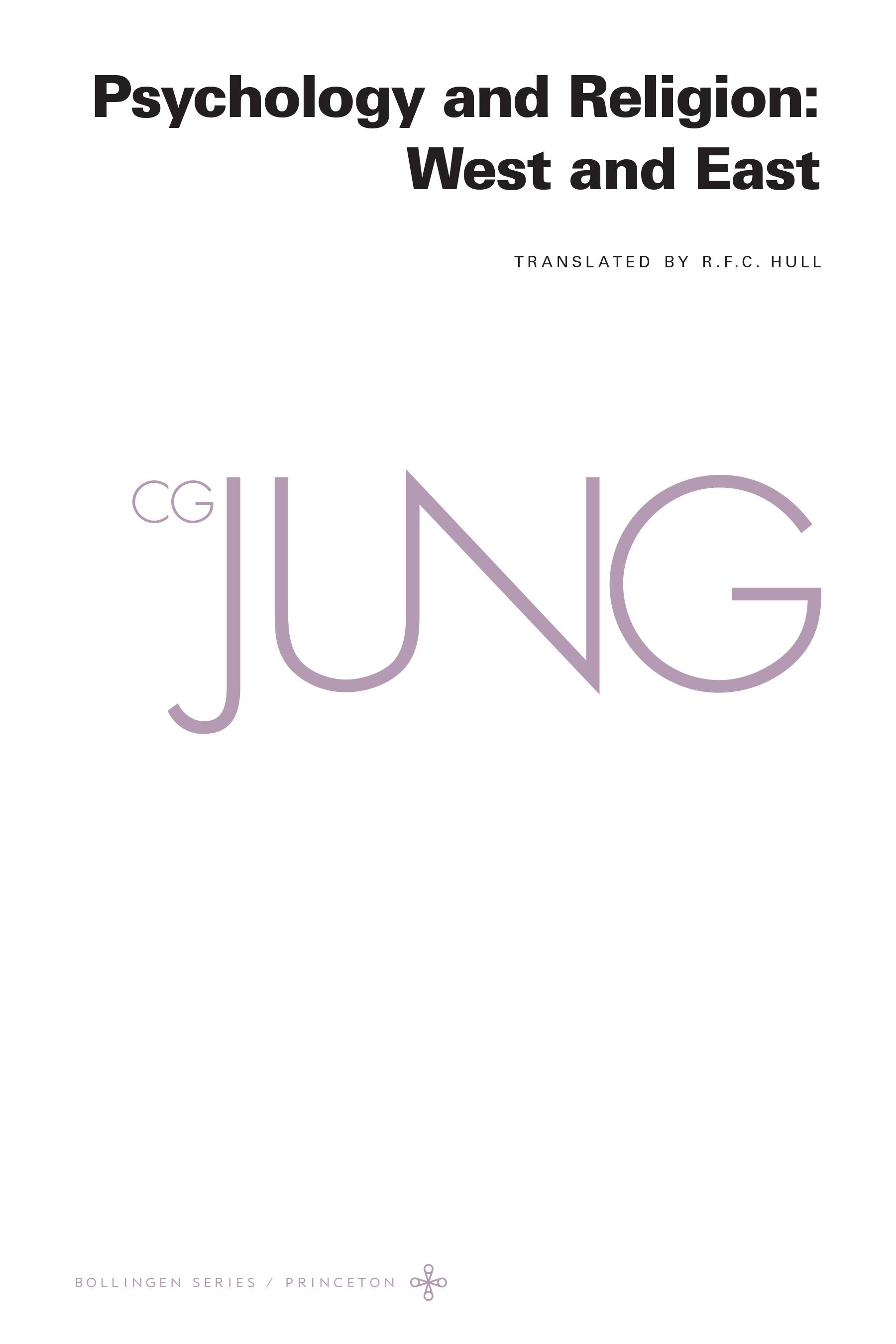 Vorderes Coverbild Collected Works of C. G. Jung, Volume 11